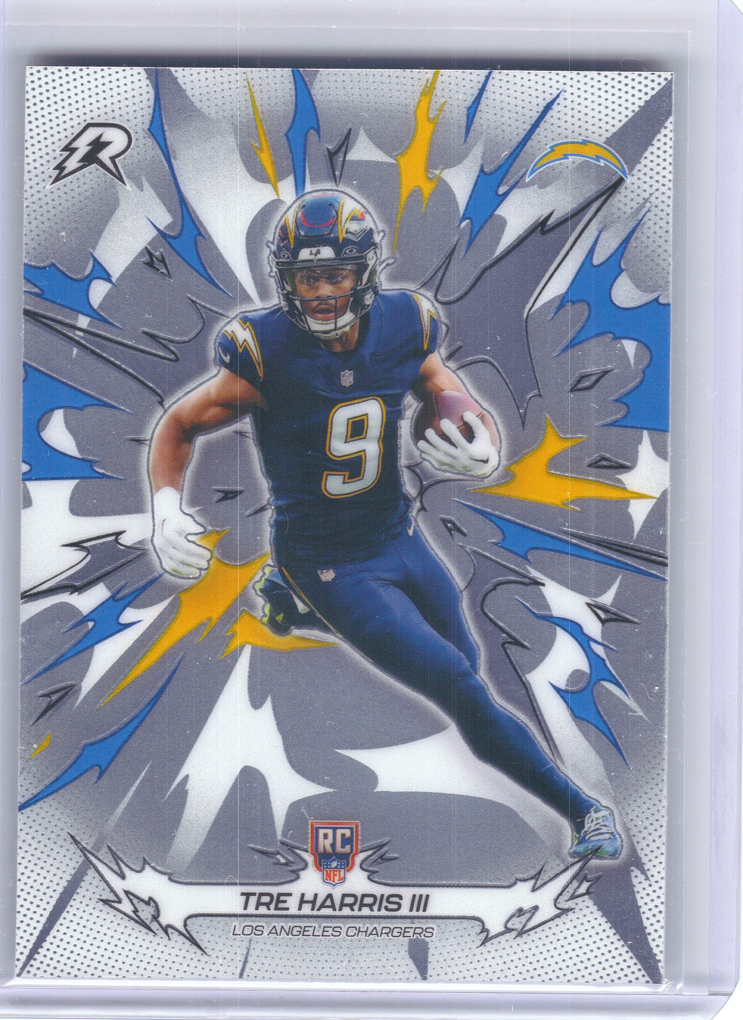 2025 Topps Resurgence #151 Tre Harris III x Los Angeles Chargers RC