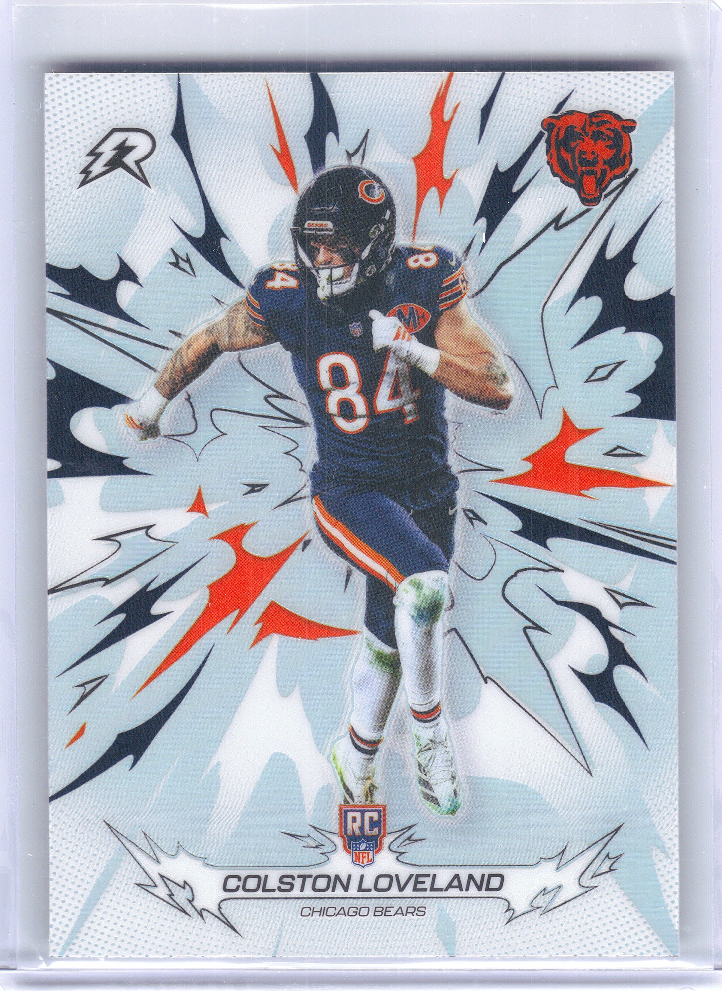 2025 Topps Resurgence #116 Colston Loveland Refractor Chicago Bears