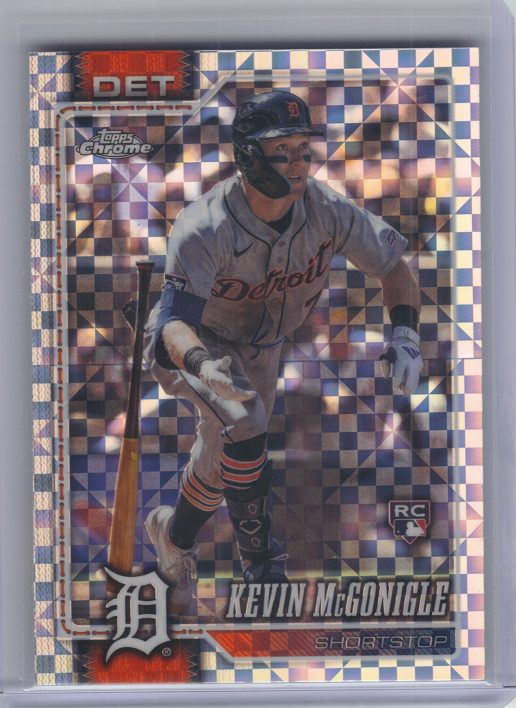 2026 Topps Chrome #16 Kevin McGonigle X-Fractors Detroit Tigers RC