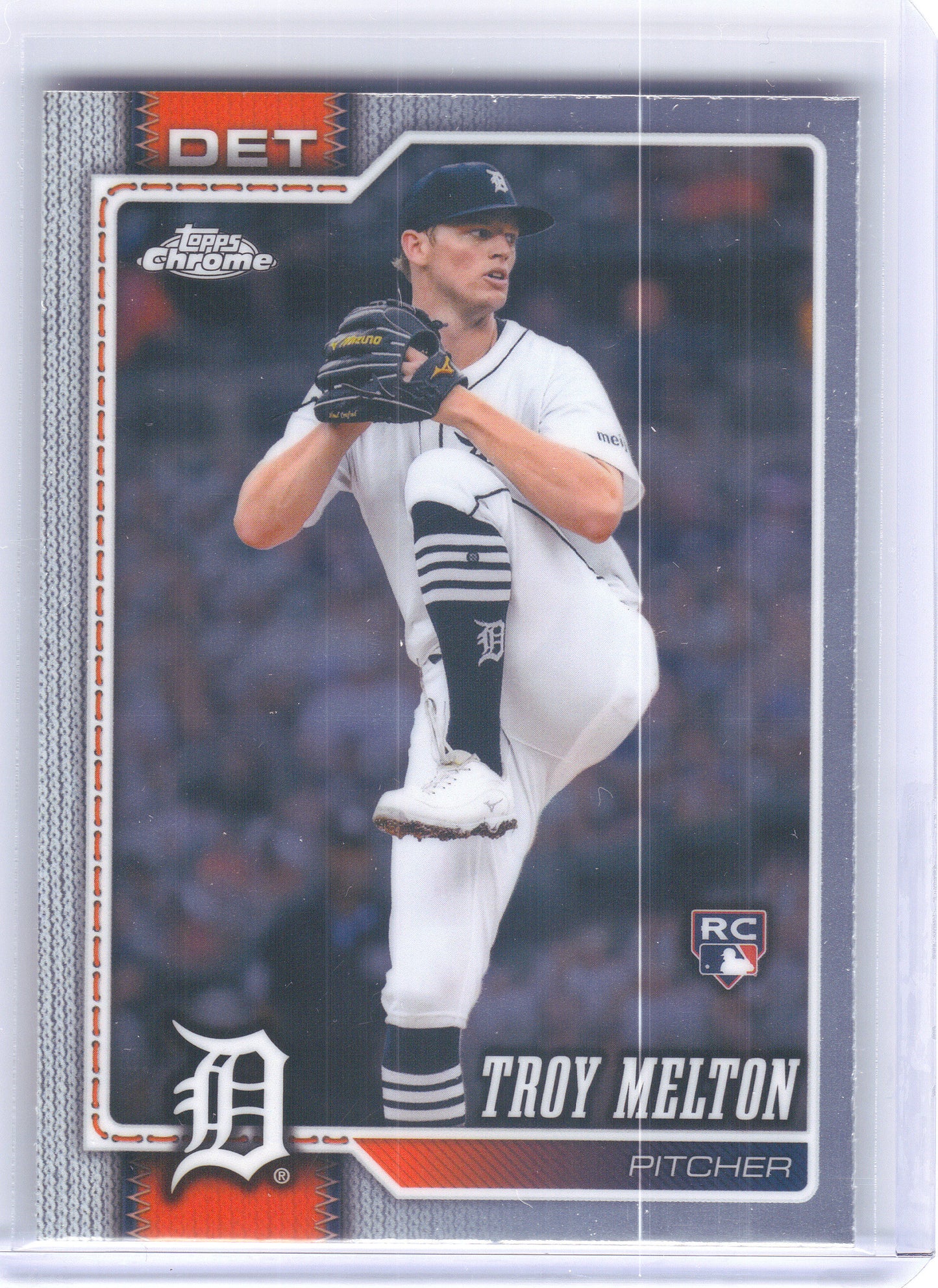2026 Topps Chrome #202 Troy Melton Detroit Tigers RC