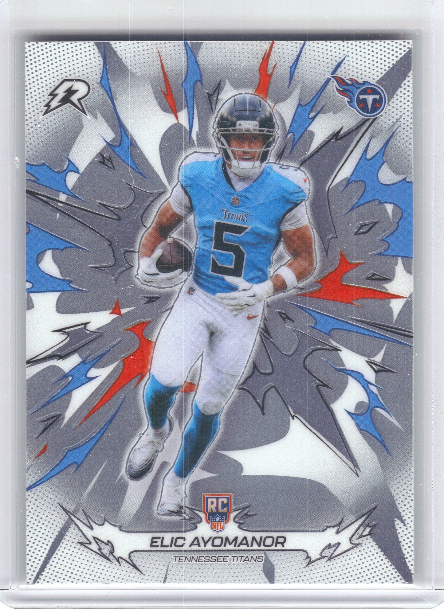 2025 Topps Resurgence #195 Elic Ayomanor Tennessee Titans RC