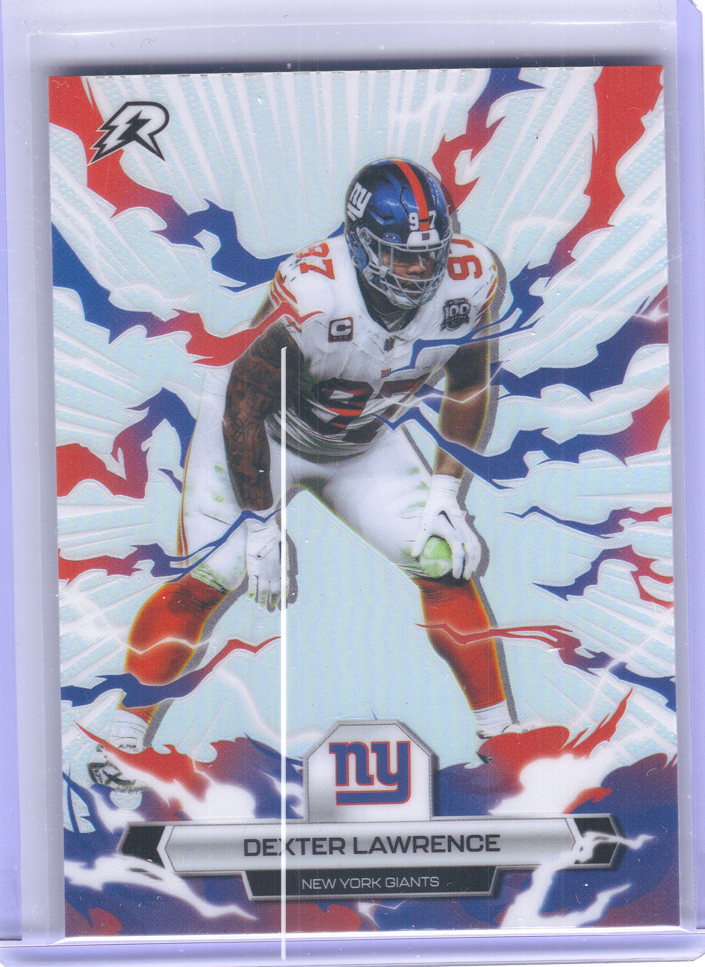 2025 Topps Resurgence #74 Dexter Lawrence Refractor New York Giants