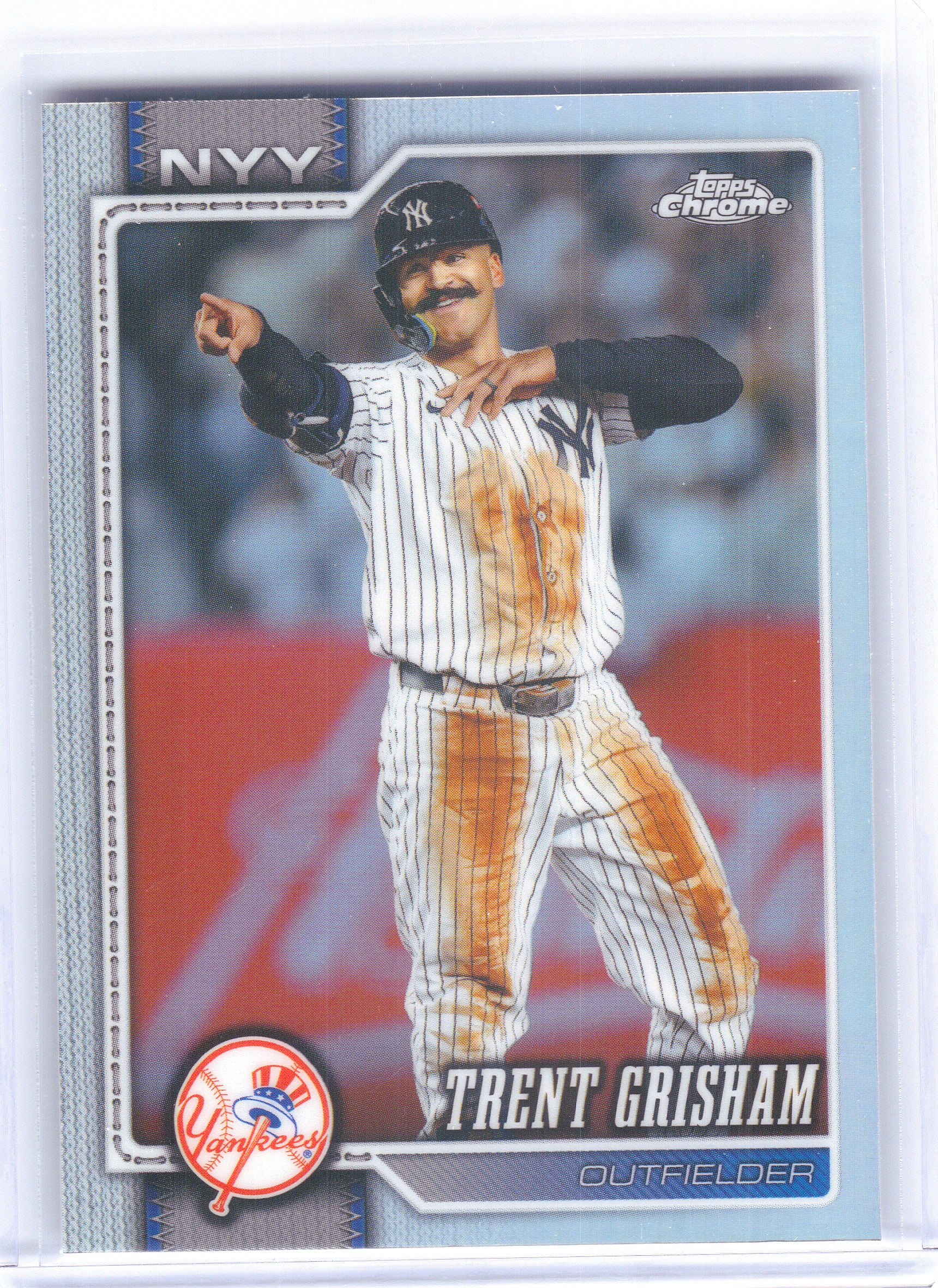 2026 Topps Chrome #79 Trent Grisham Refractors New York Yankees