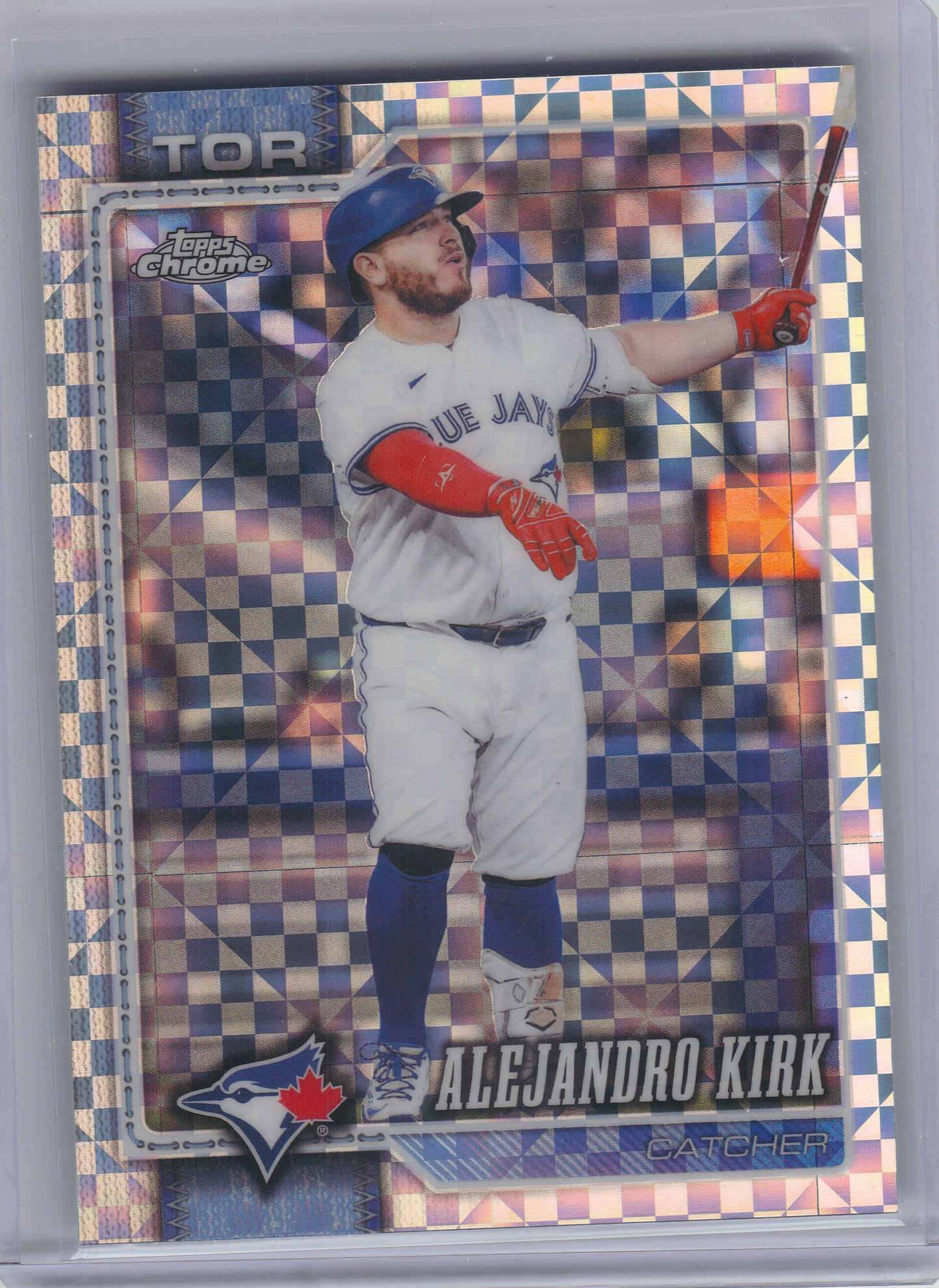 2026 Topps Chrome #105 Alejandro Kirk X-Fractors Toronto Blue Jays