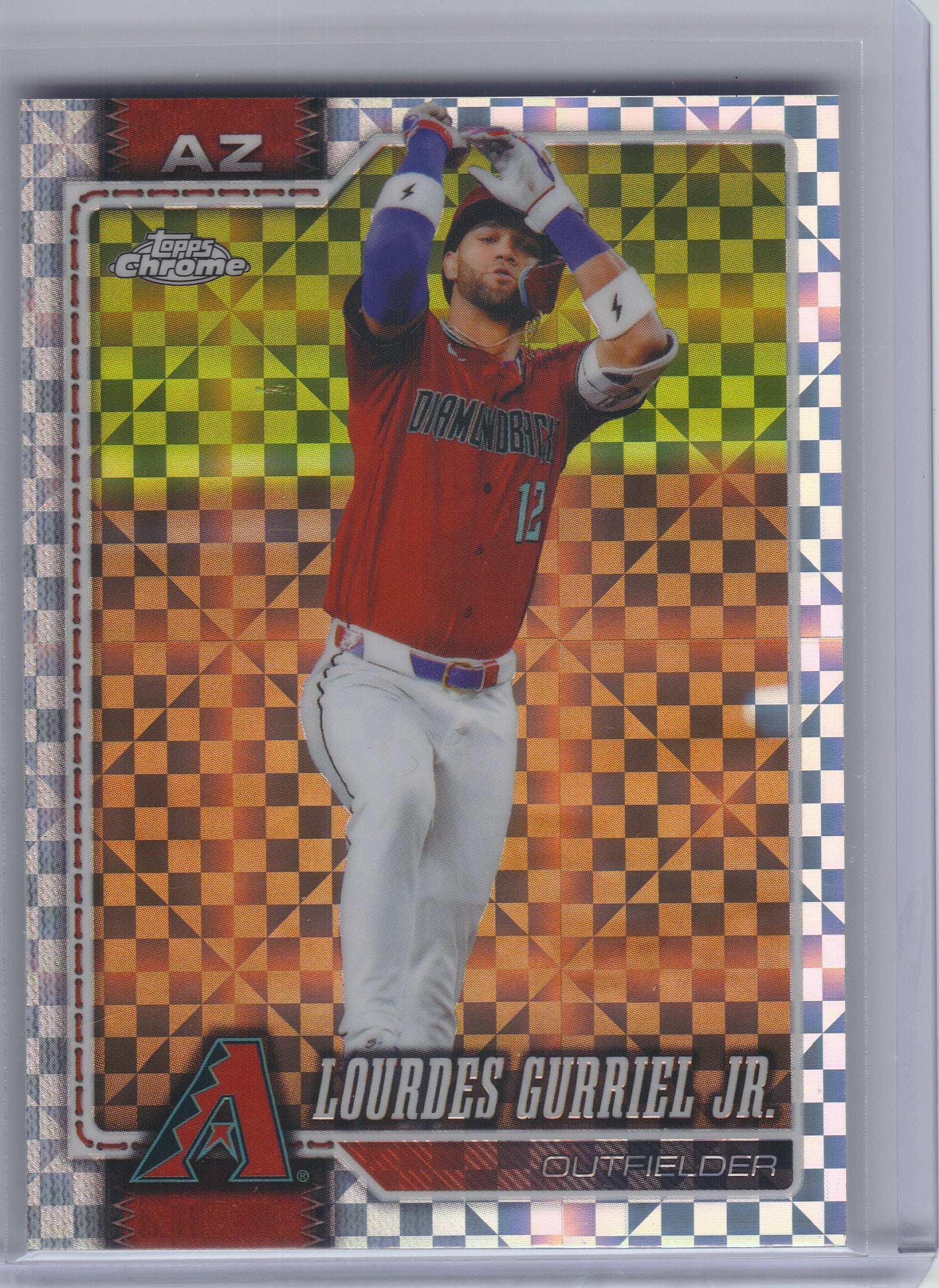 2026 Topps Chrome #166 Lourdes Gurriel Jr. X-Fractors Arizona Diamondbacks