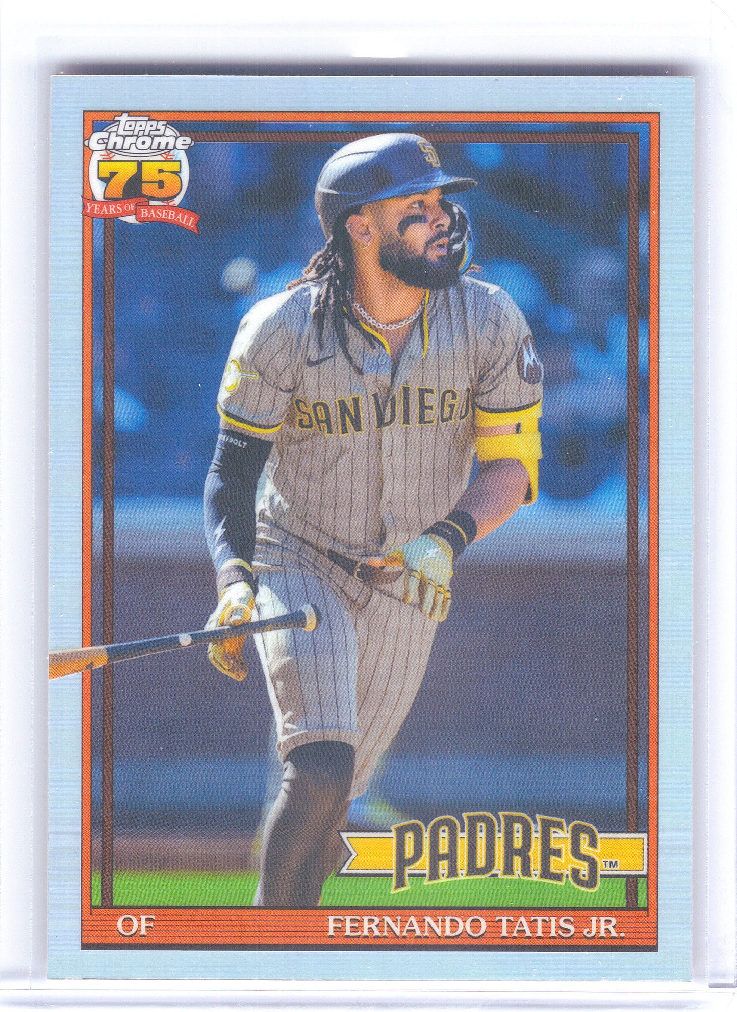2026 Topps Chrome #91CB-12 Fernando Tatis Jr. 1991 Topps Baseball 35th Anniversary San Diego Padres