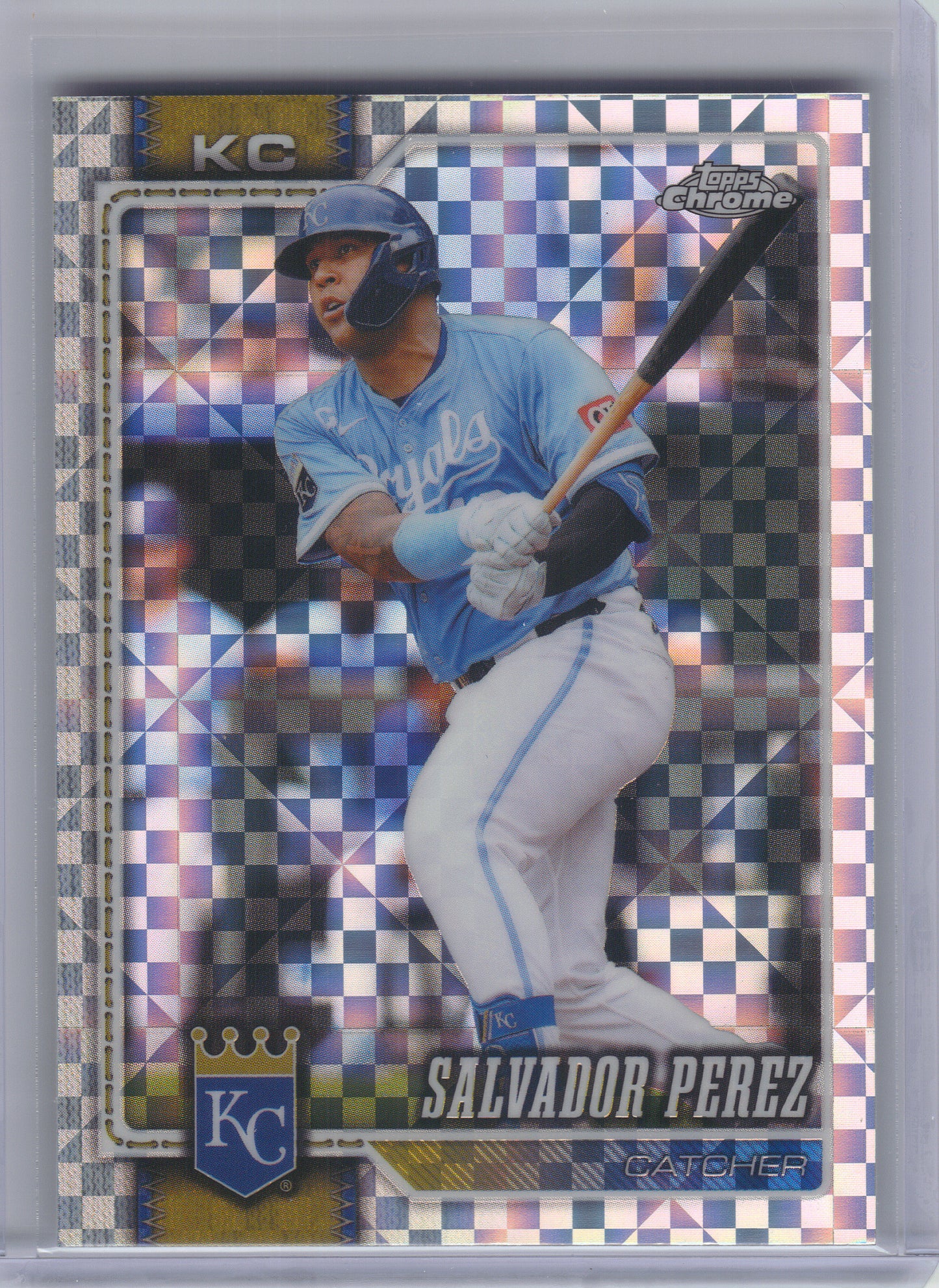 2026 Topps Chrome #283 Salvador Perez X-Fractors Kansas City Royals