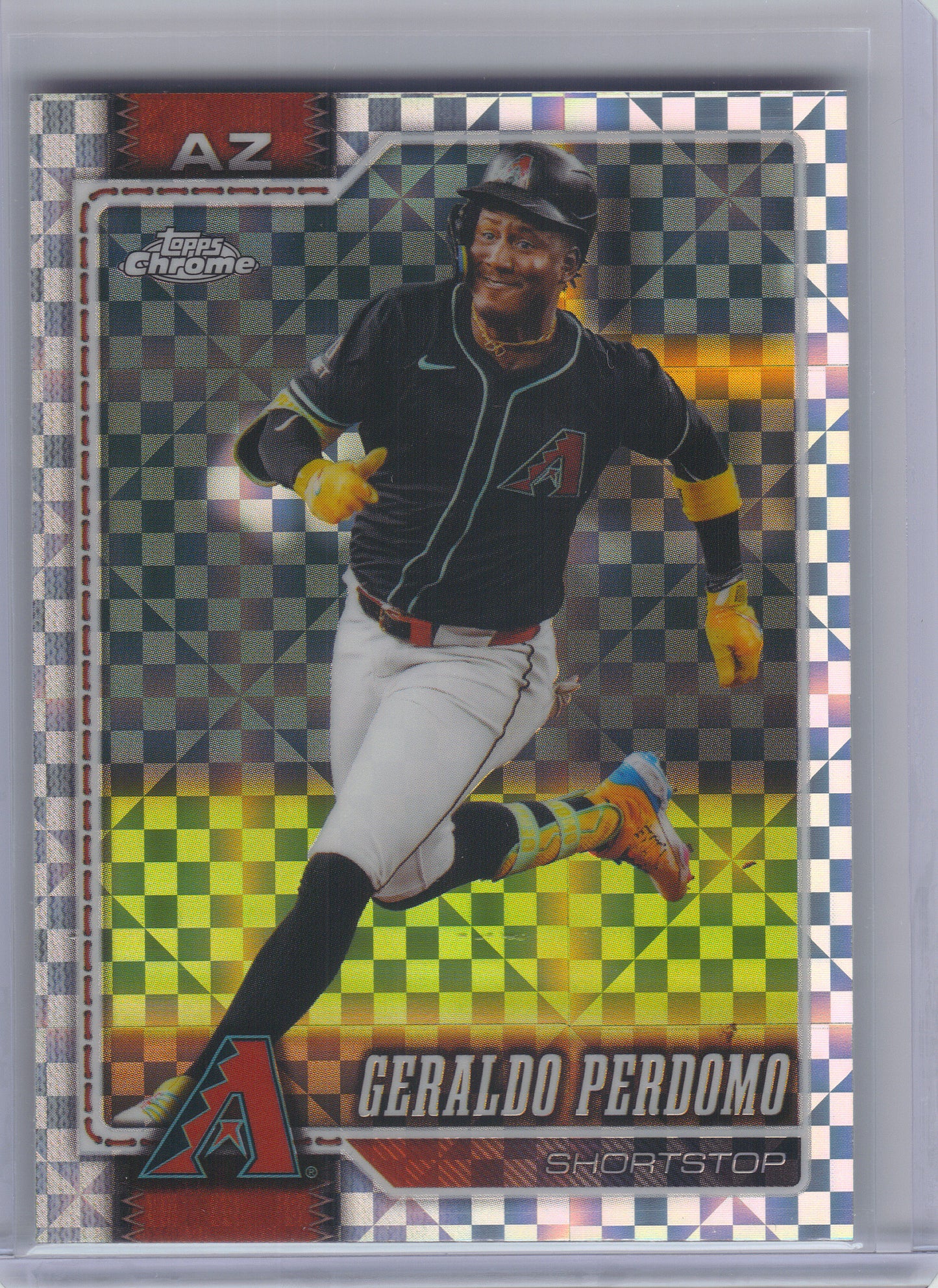2026 Topps Chrome #228 Geraldo Perdomo X-Fractors Arizona Diamondbacks