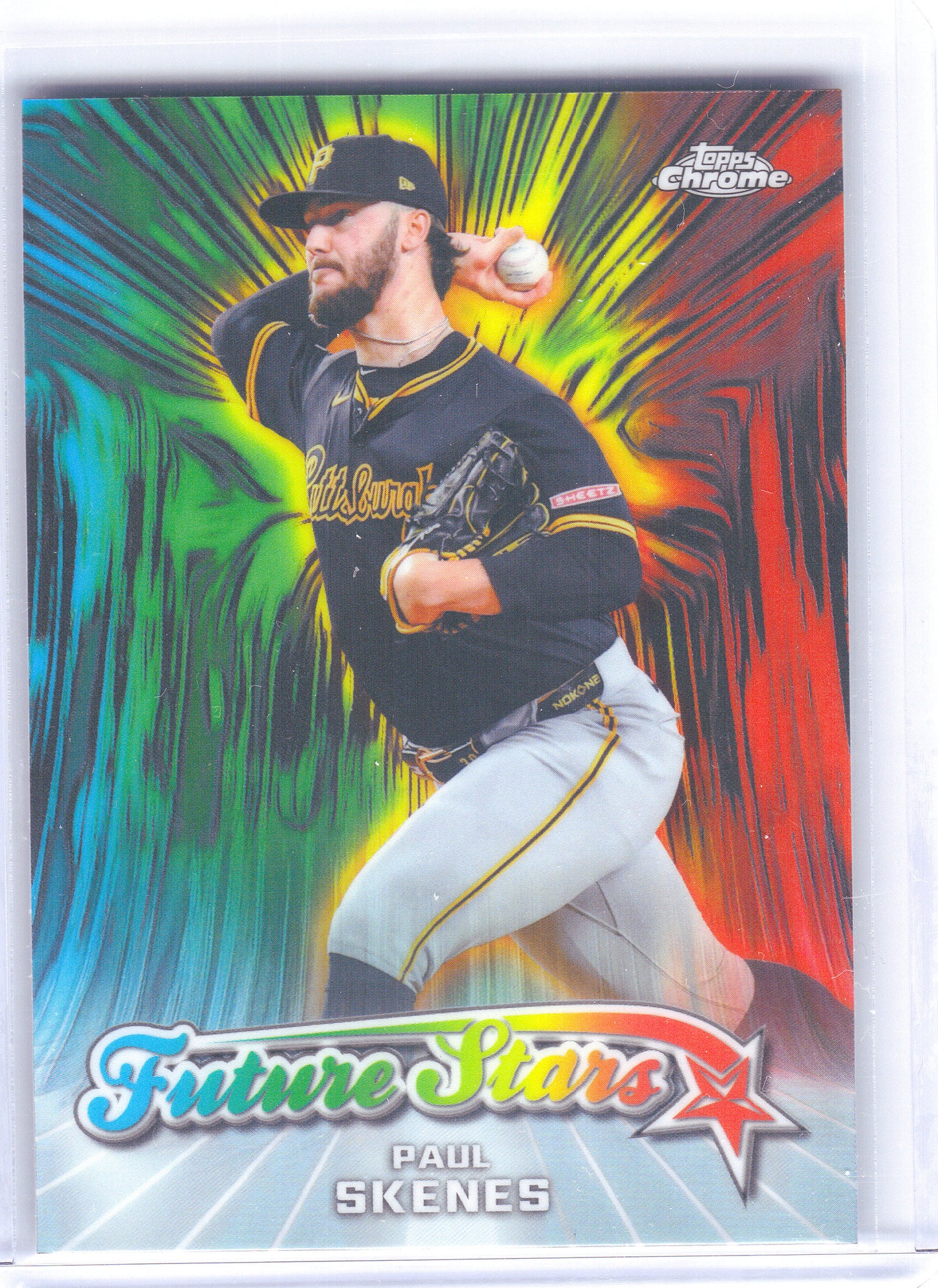 2026 Topps Chrome #FS-9 Paul Skenes Future Stars Pittsburgh Pirates