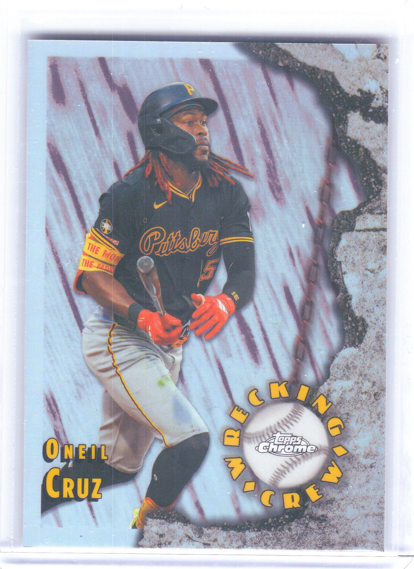 2026 Topps Chrome #WC-17 Oneil Cruz Wrecking Crew Pittsburgh Pirates