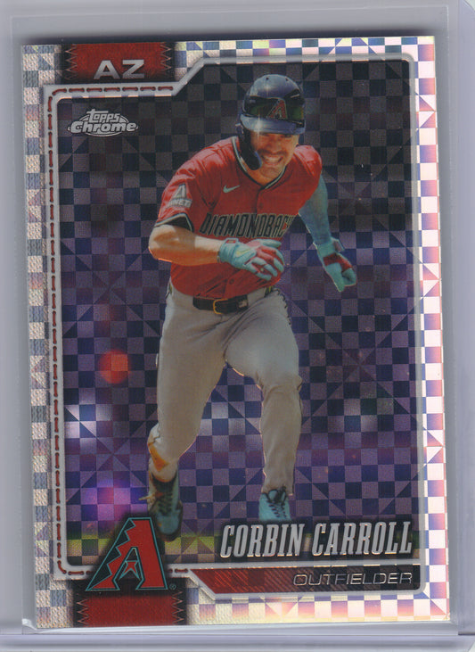 2026 Topps Chrome #83 Corbin Carroll X-Fractors Arizona Diamondbacks