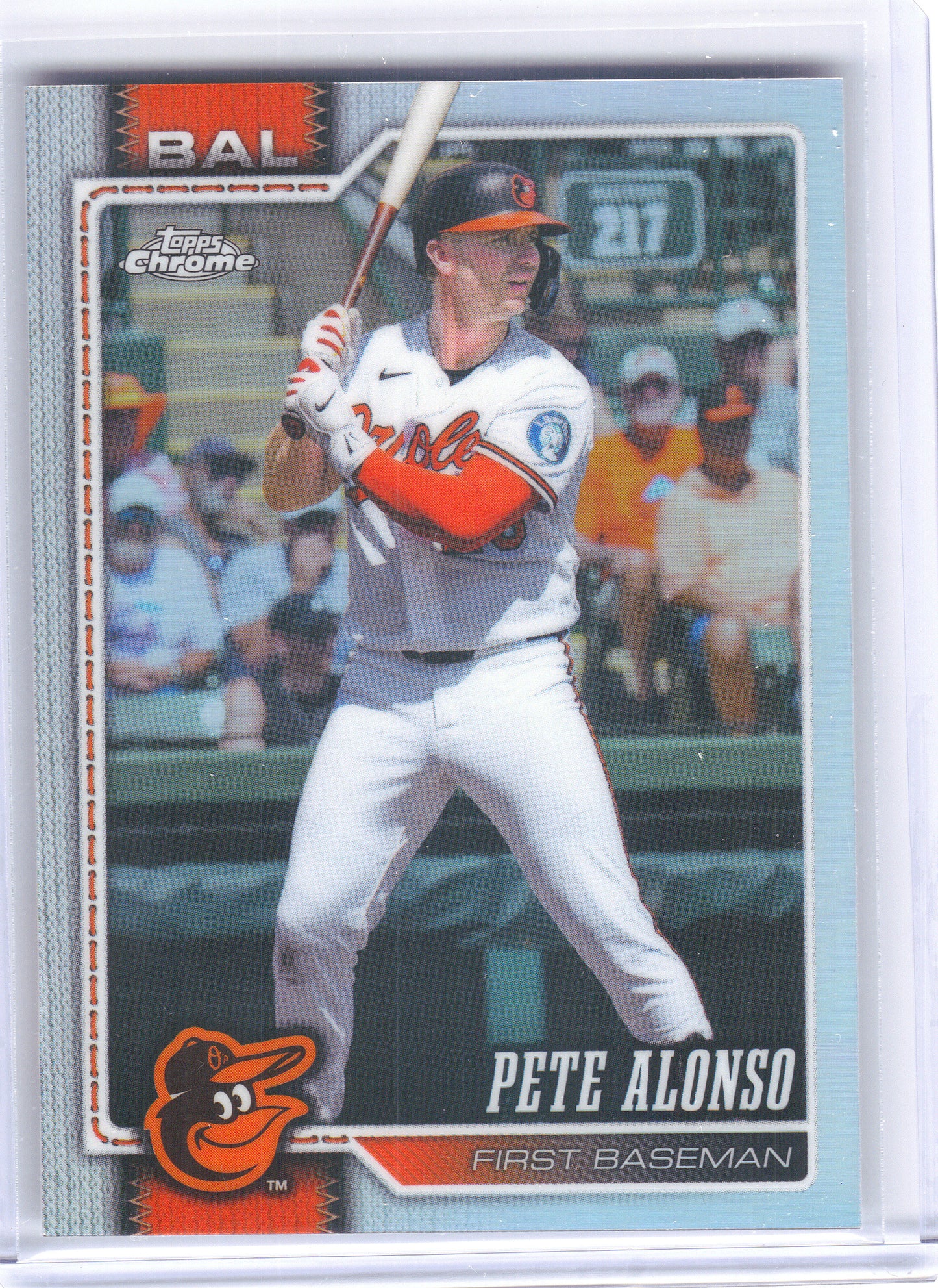 2026 Topps Chrome #55 Pete Alonso Refractors Baltimore Orioles