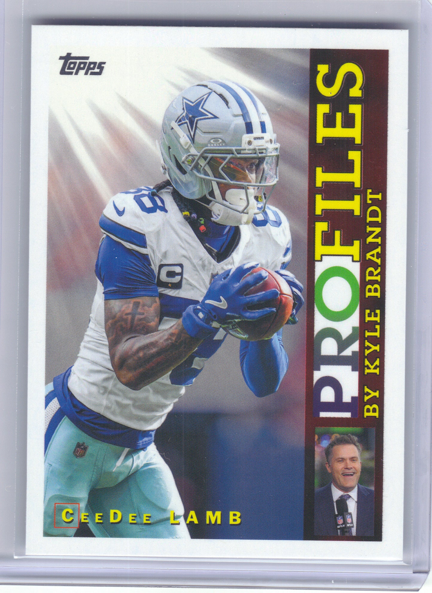 2026 Topps Flagship #TP-7 CeeDee Lamb Topps Flagship Profiles Dallas Cowboys