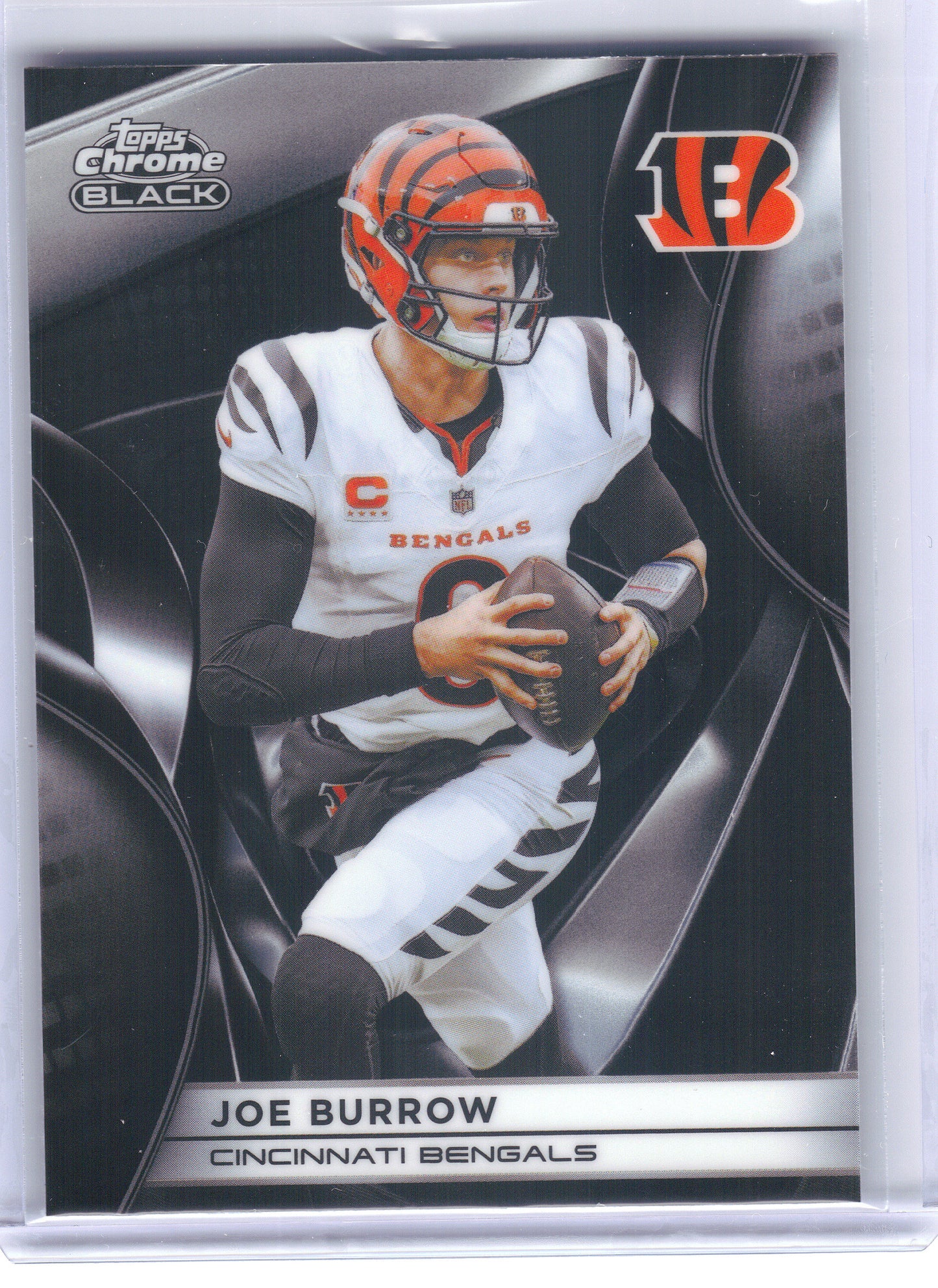 2025 Topps Chrome Black #23 Joe Burrow Cincinnati Bengals