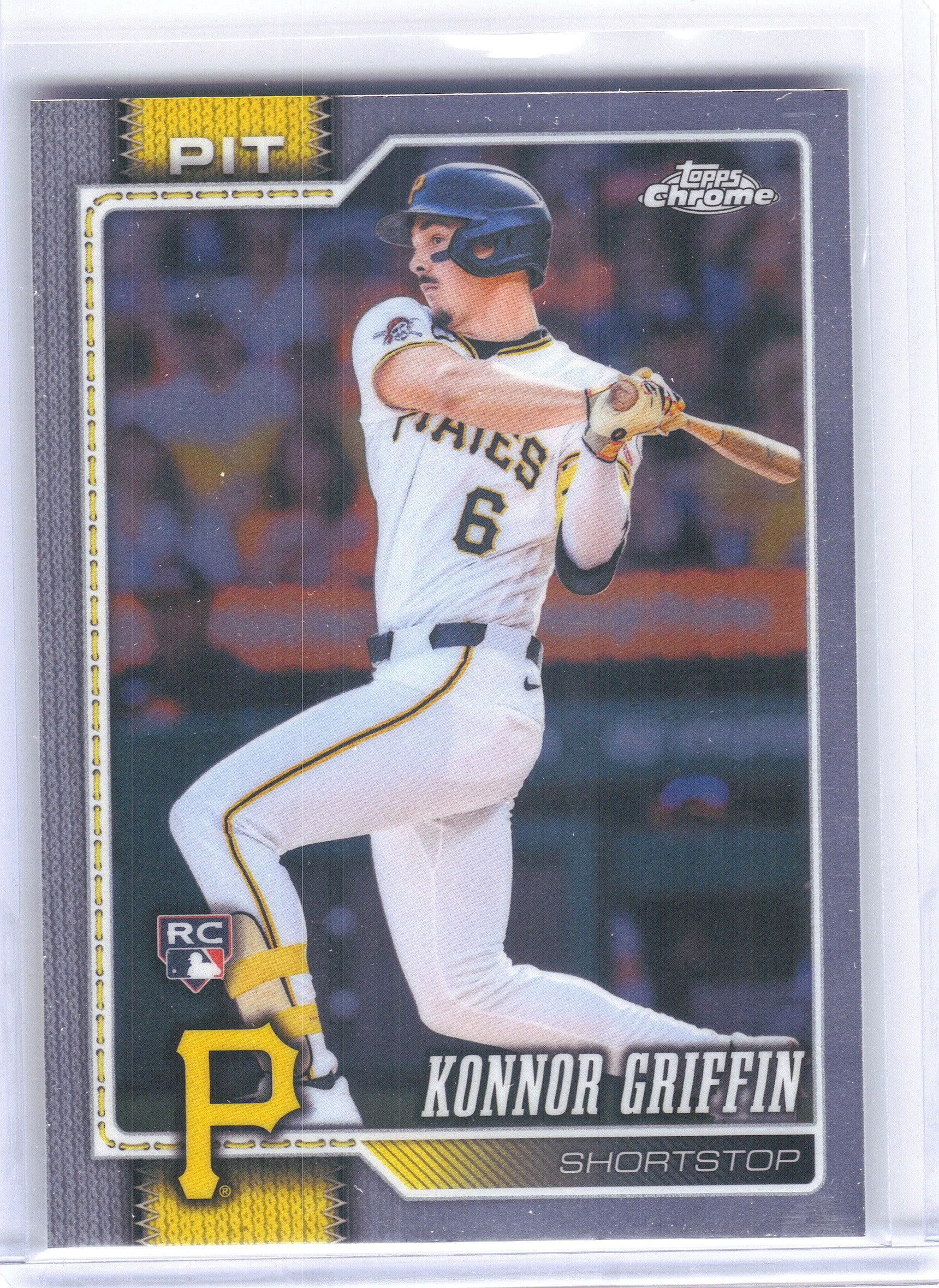2026 Topps Chrome #74 Konnor Griffin Pittsburgh Pirates RC