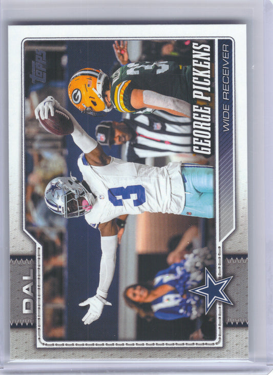 2026 Topps Flagship #57 George Pickens Dallas Cowboys
