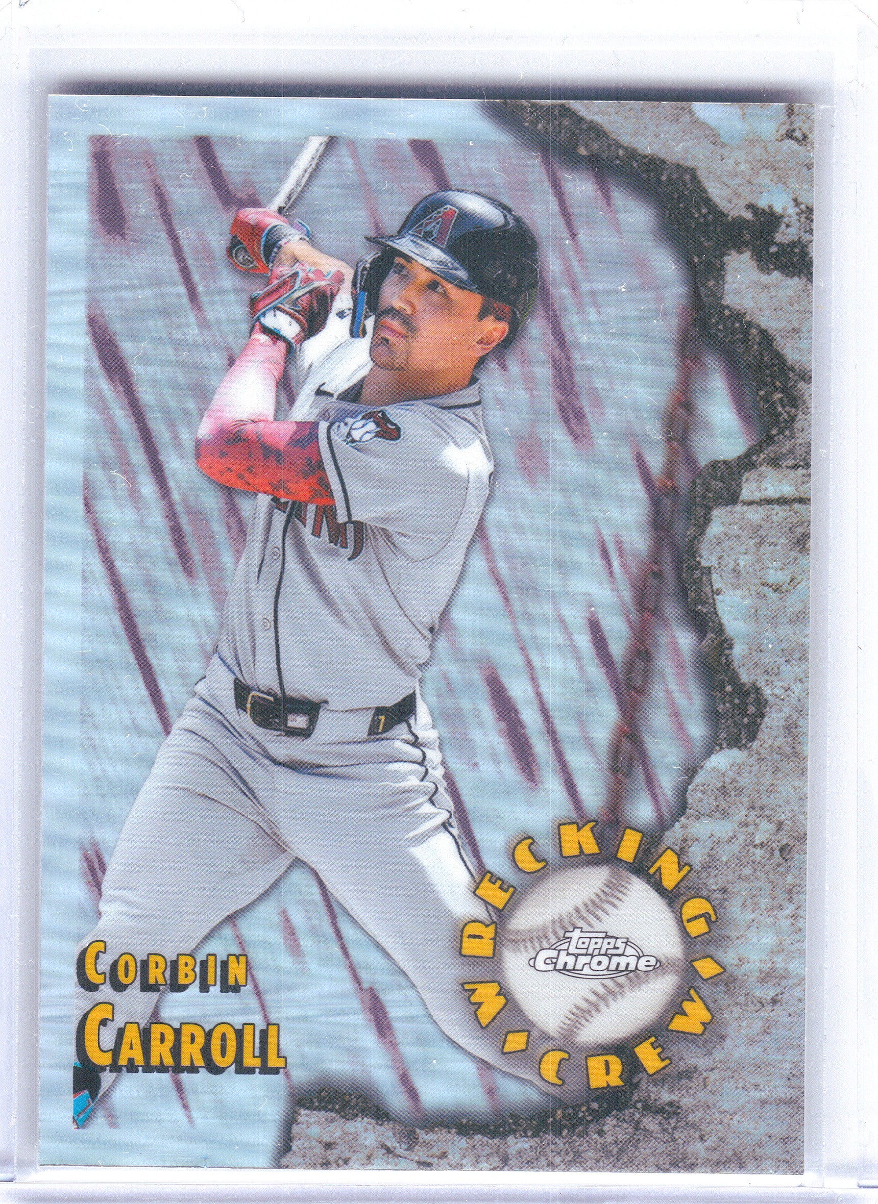 2026 Topps Chrome #WC-14 Corbin Carroll Wrecking Crew Arizona Diamondbacks