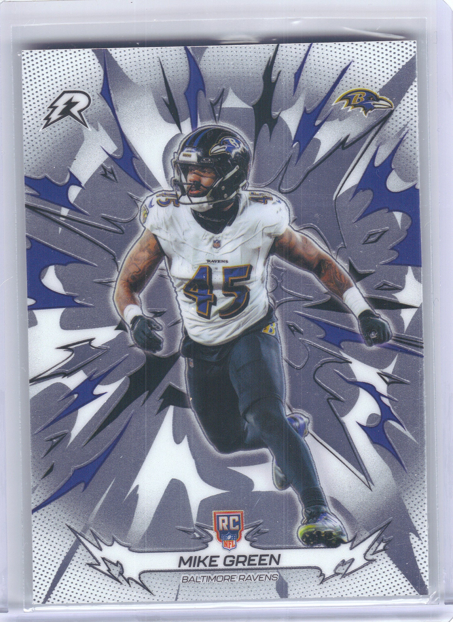 2025 Topps Resurgence #108 Mike Green Baltimore Ravens RC