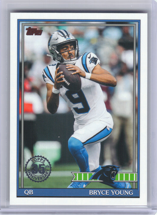 2026 Topps Flagship #91TF-14 Bryce Young 1991 Topps Football Carolina Panthers
