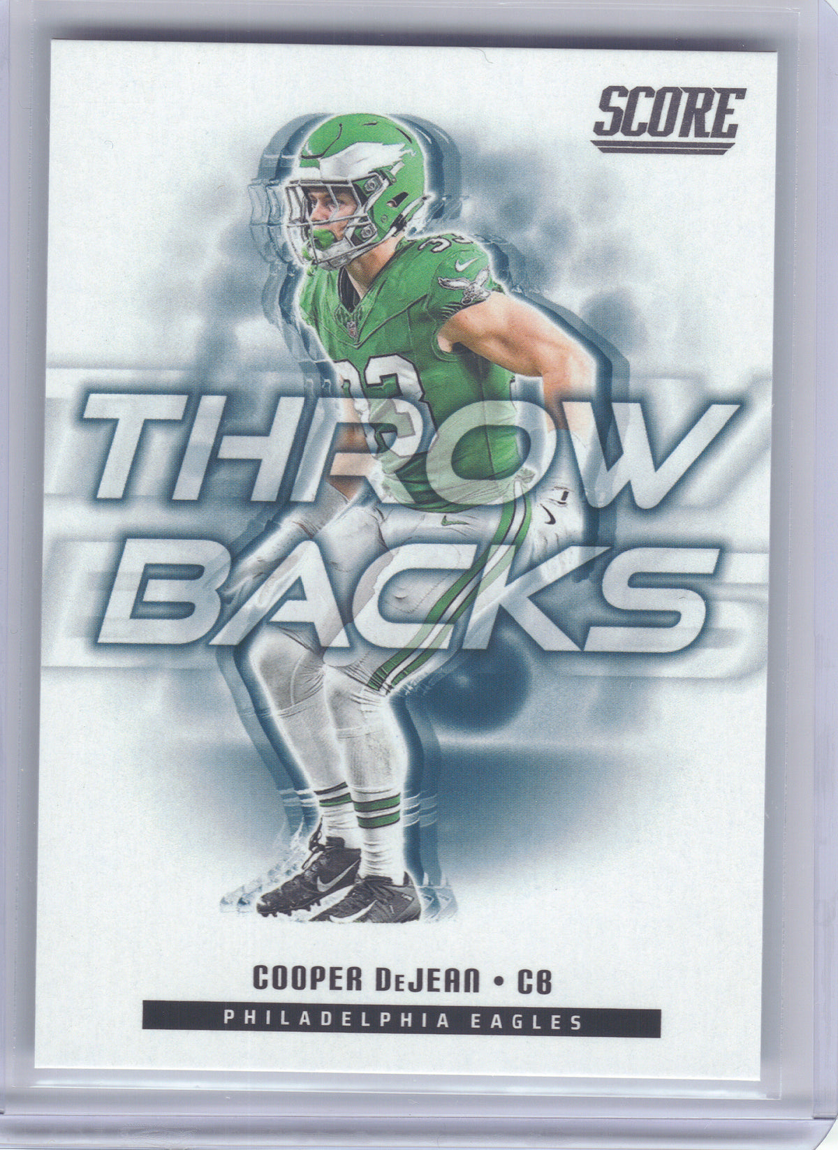 2025 Score #17 Cooper DeJean Throwbacks Philadelphia Eagles