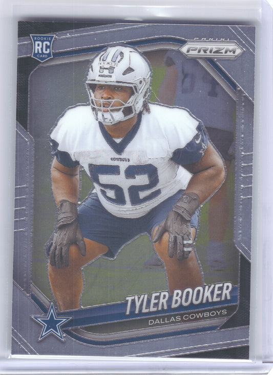 2025 Panini Prizm #322 Tyler Booker Dallas Cowboys RC