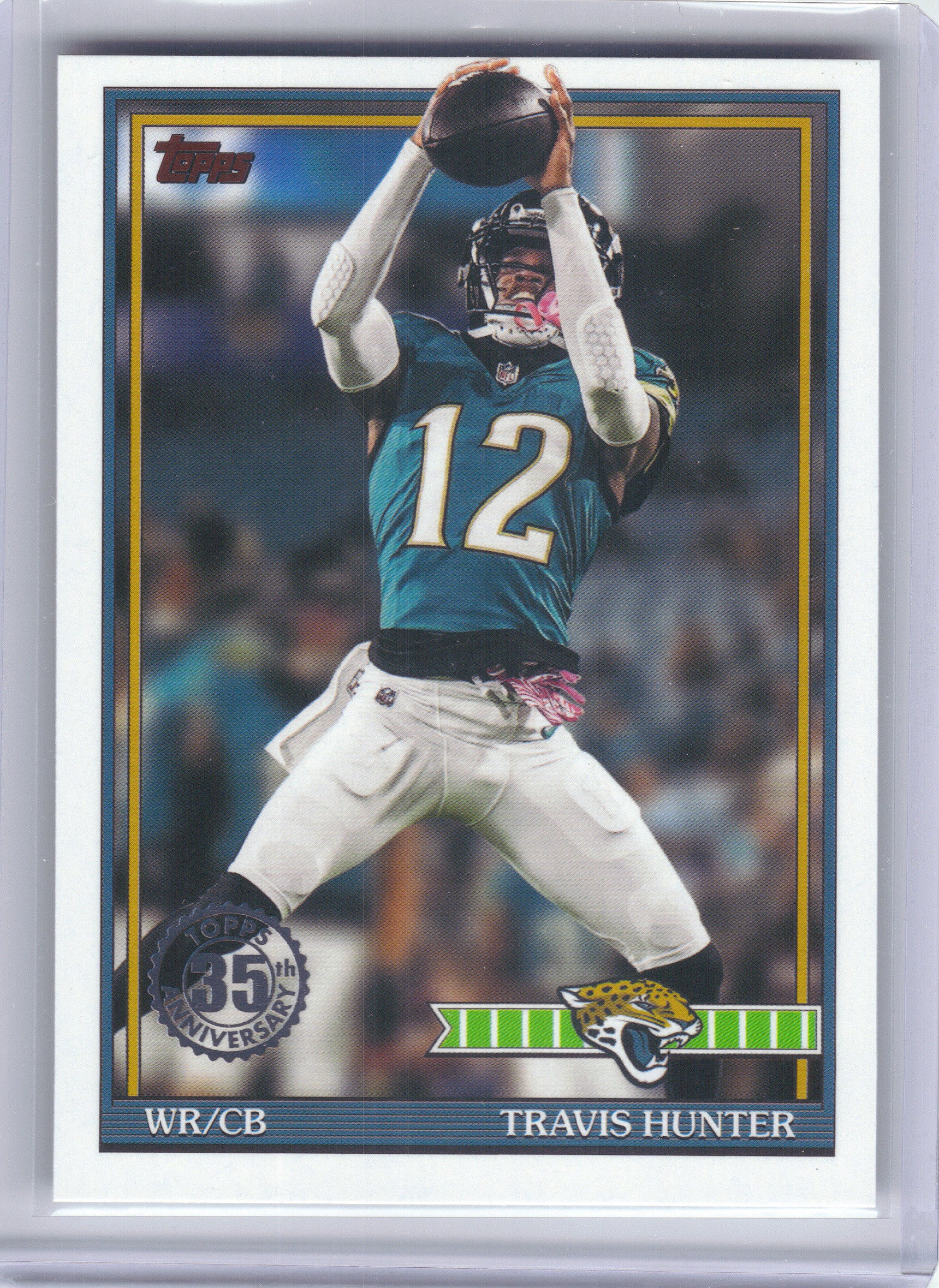 2026 Topps Flagship #91TF-2 Travis Hunter 1991 Topps Football Jacksonville Jaguars