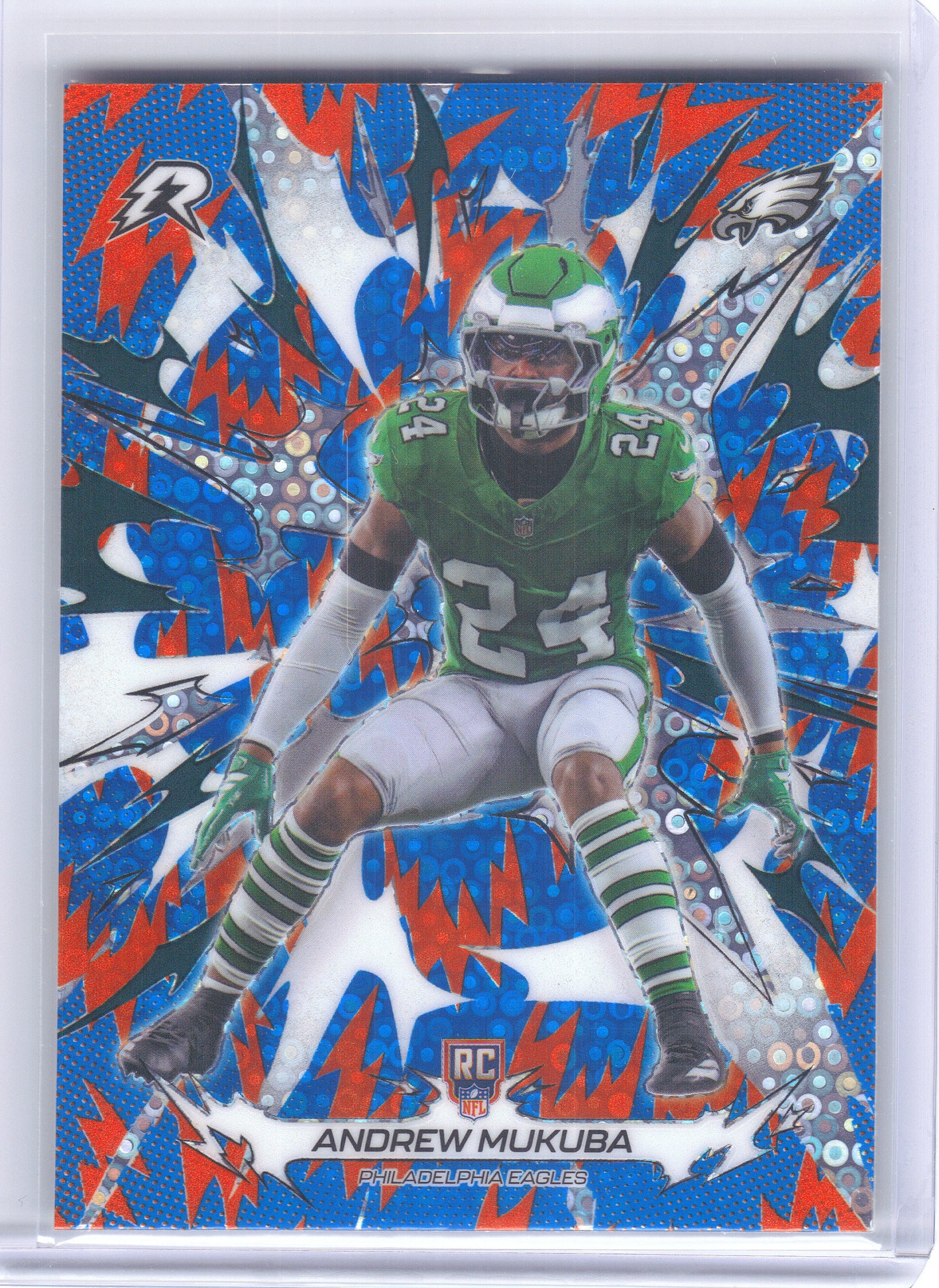 2025 Topps Resurgence #161 Kyle Williams Blue & Orange Spark Refractor New England Patriots