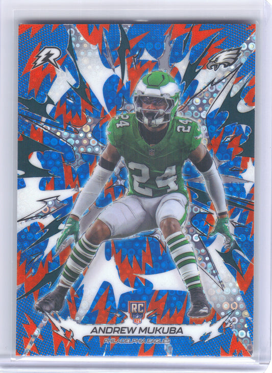 2025 Topps Resurgence #161 Kyle Williams Blue & Orange Spark Refractor New England Patriots