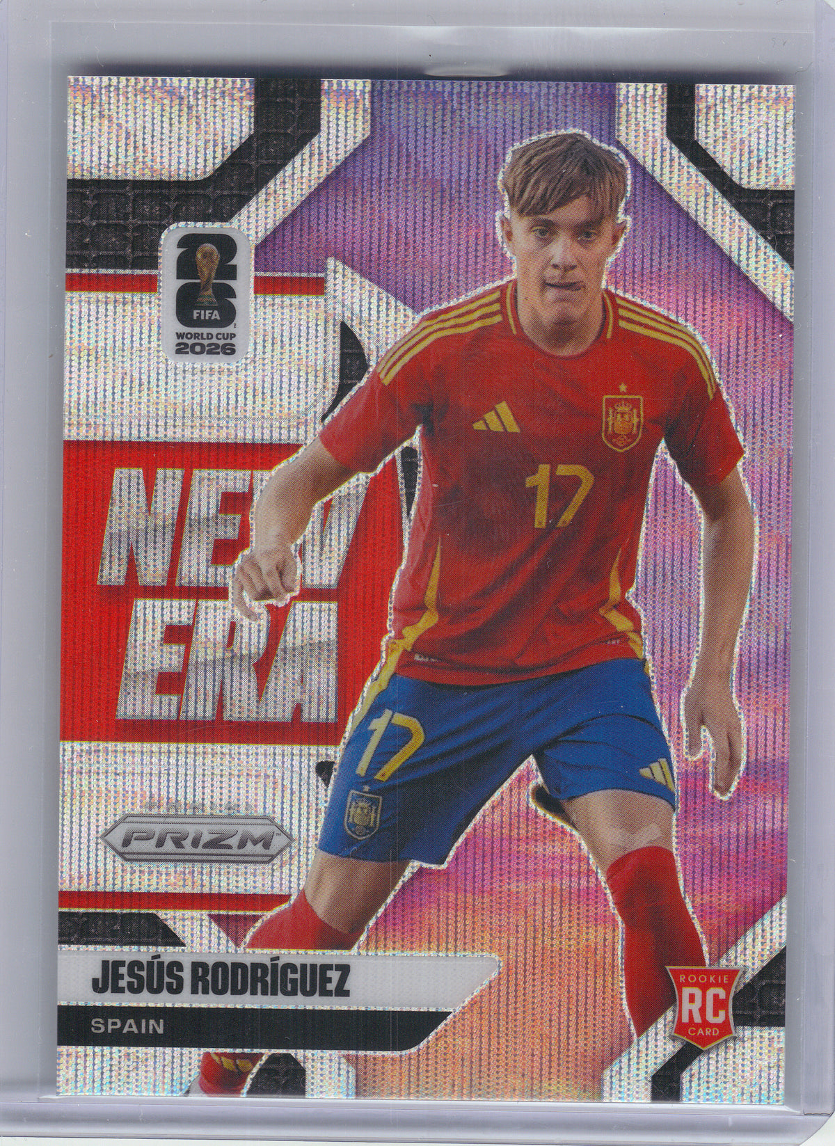2026 Panini Prizm FIFA World Cup #6 Jesus Rodriguez New Era Wave Prizms Spain