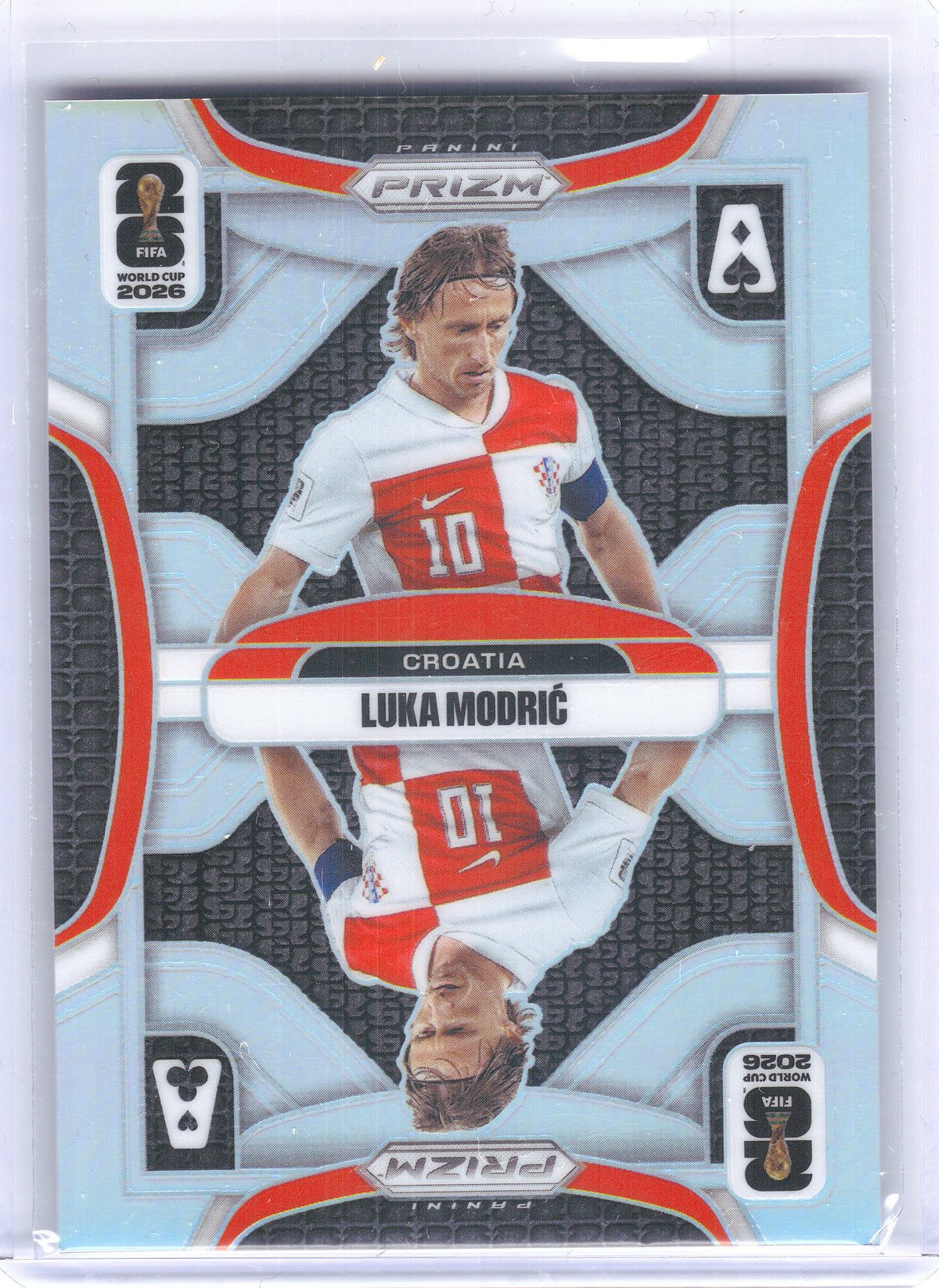 2026 Panini Prizm FIFA World Cup #7 Luka Modric Aces Silver Prizms Croatia