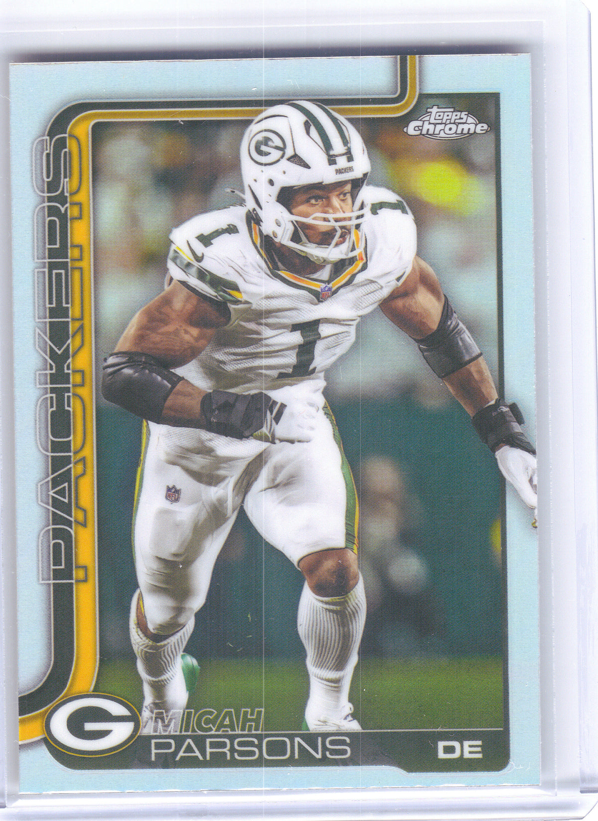 2025 Topps Chrome #77 Micah Parsons Refractor Green Bay Packers