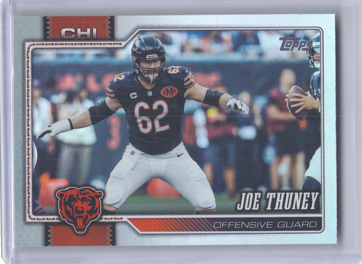 2026 Topps Flagship #213 Joe Thuney Holo Foil Chicago Bears