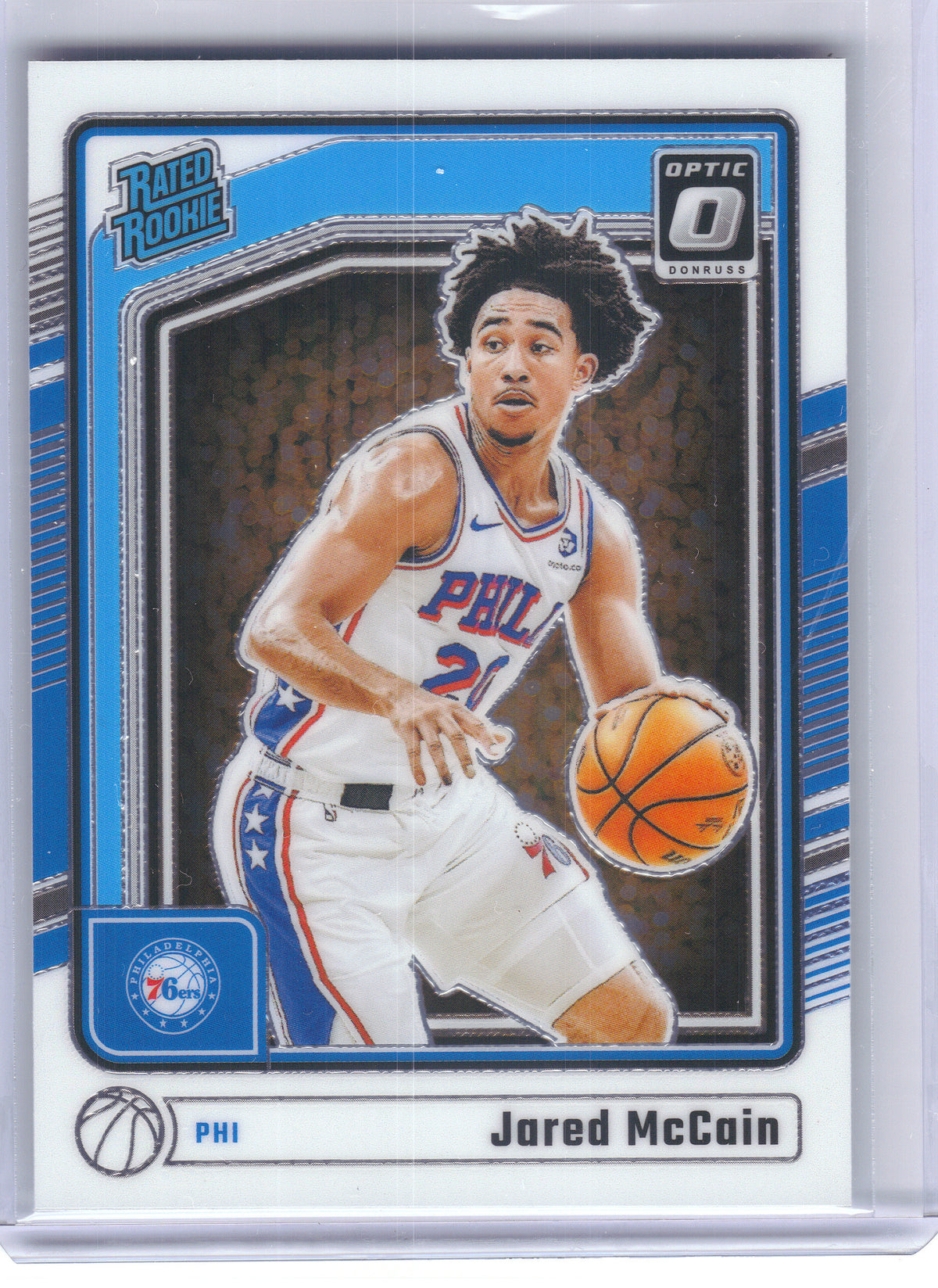 2024-25 Donruss Optic #270 Jared McCain Philadelphia 76ers RC