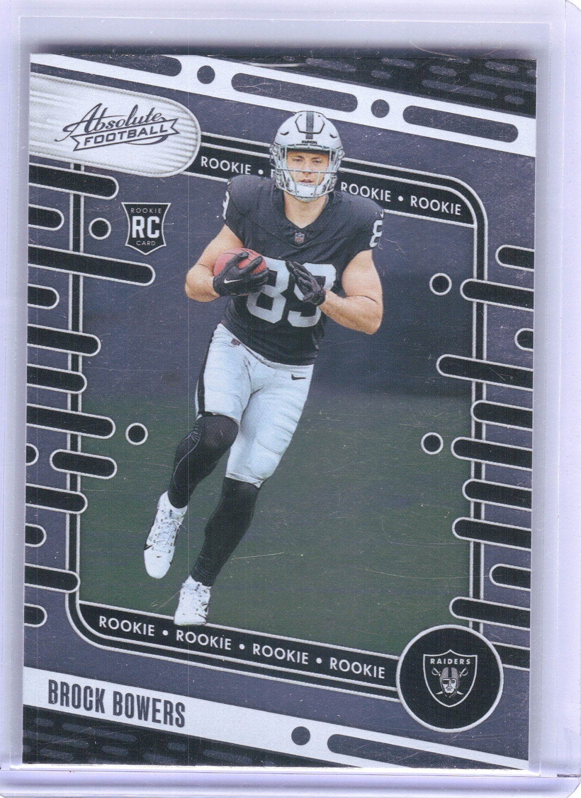 Brock Bowers Las Vegas Raiders 2024 Panini Absolute - Retail #113 RC