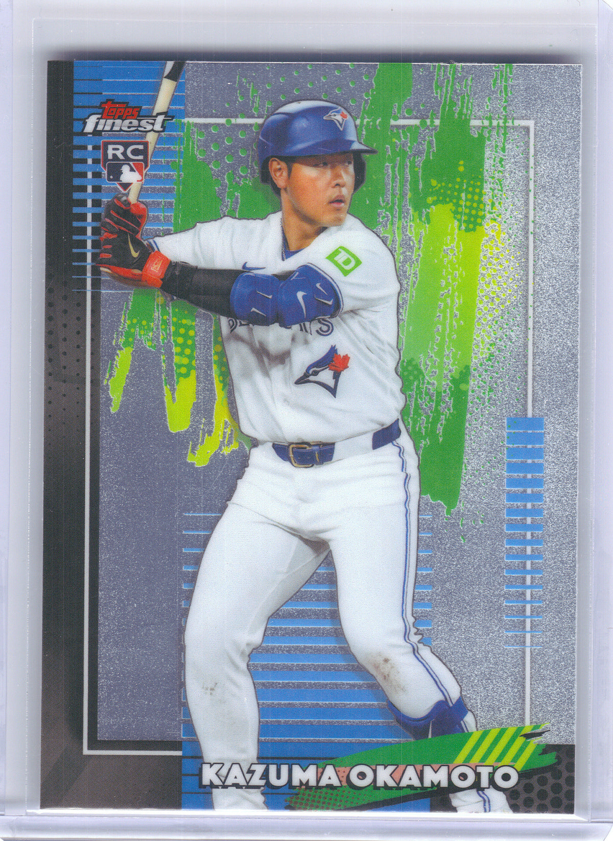 2026 Finest #34 Kazuma Okamoto Toronto Blue Jays RC