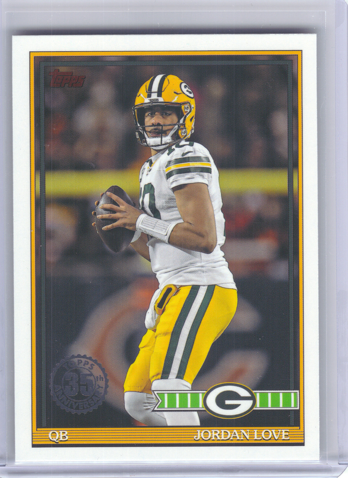 2026 Topps Flagship #91TF-42 Jordan Love 1991 Topps Football Green Bay Packers
