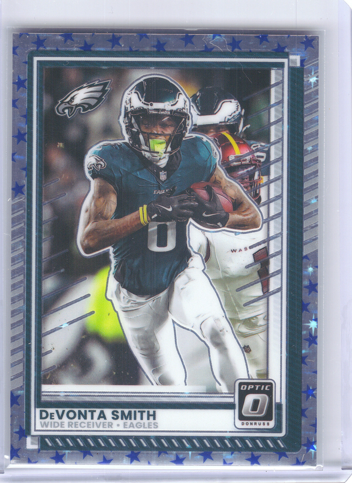 2025 Donruss Optic #28 DeVonta Smith Stars Philadelphia Eagles