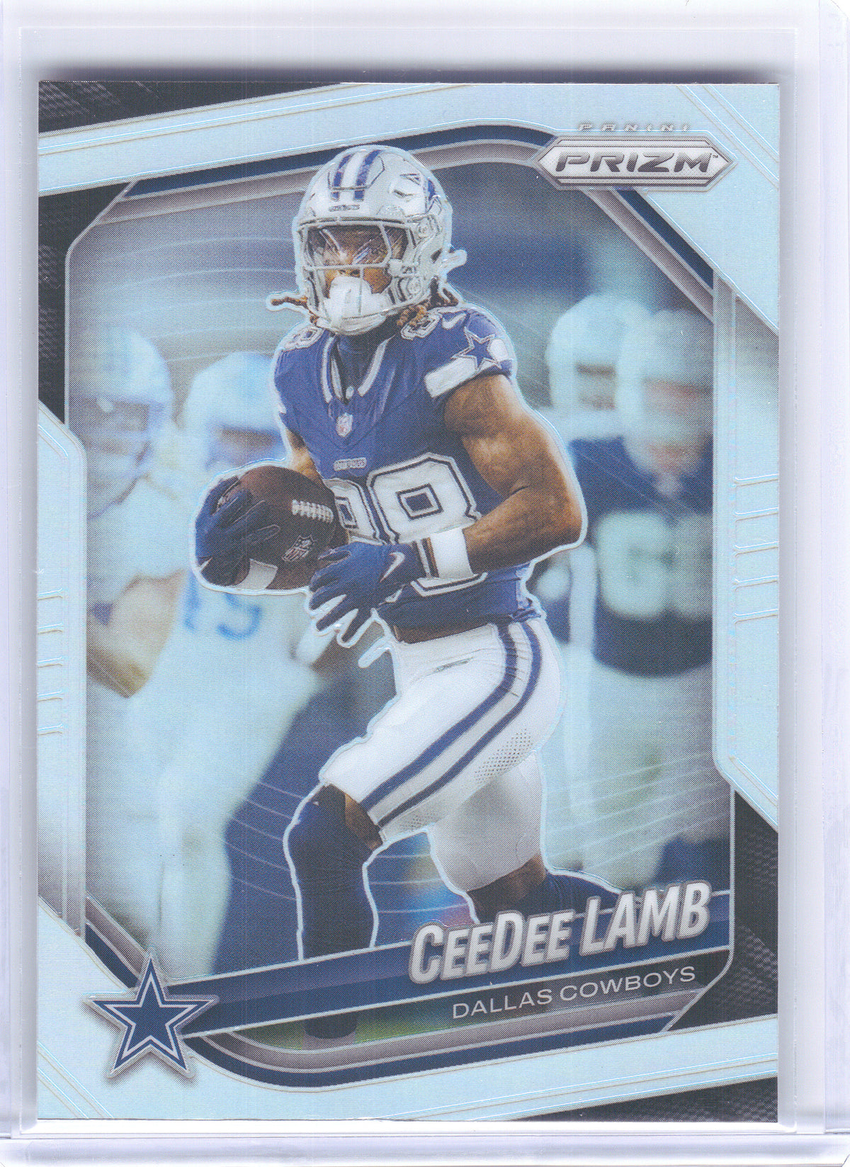 2025 Panini Prizm #154 CeeDee Lamb Silver Dallas Cowboys