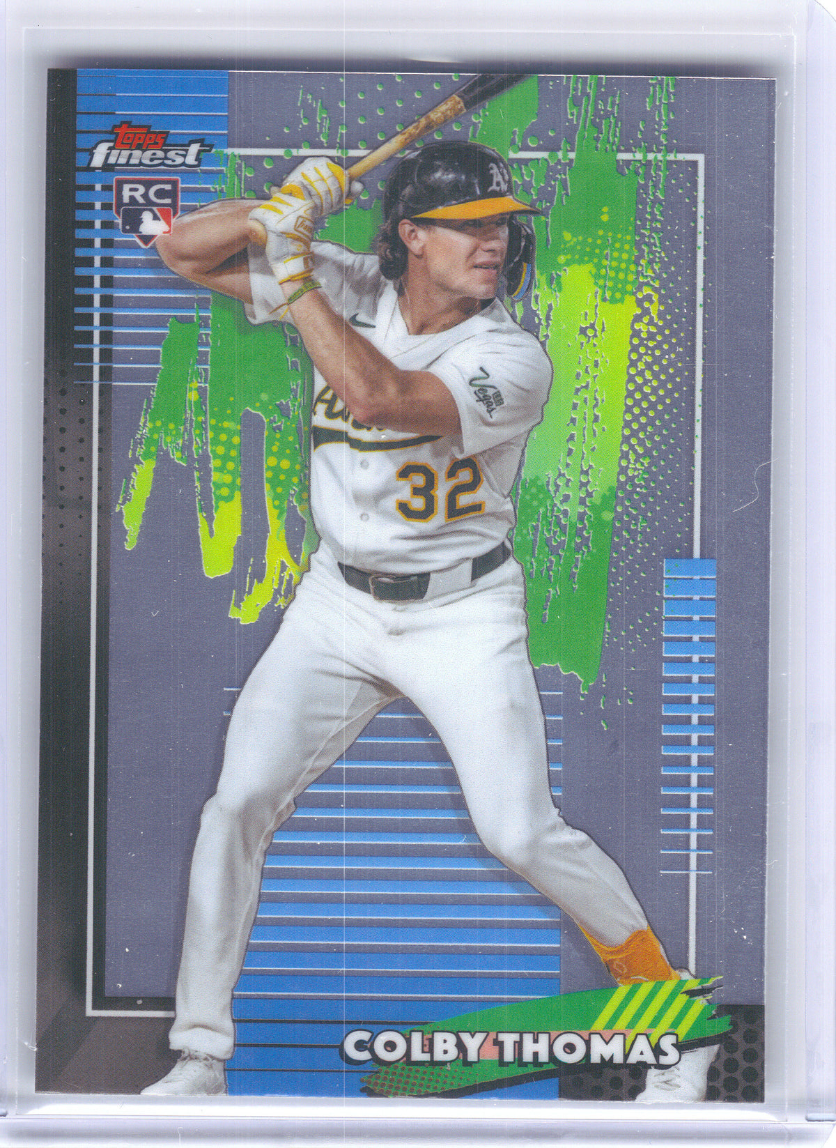2026 Finest #75 Colby Thomas Athletics RC