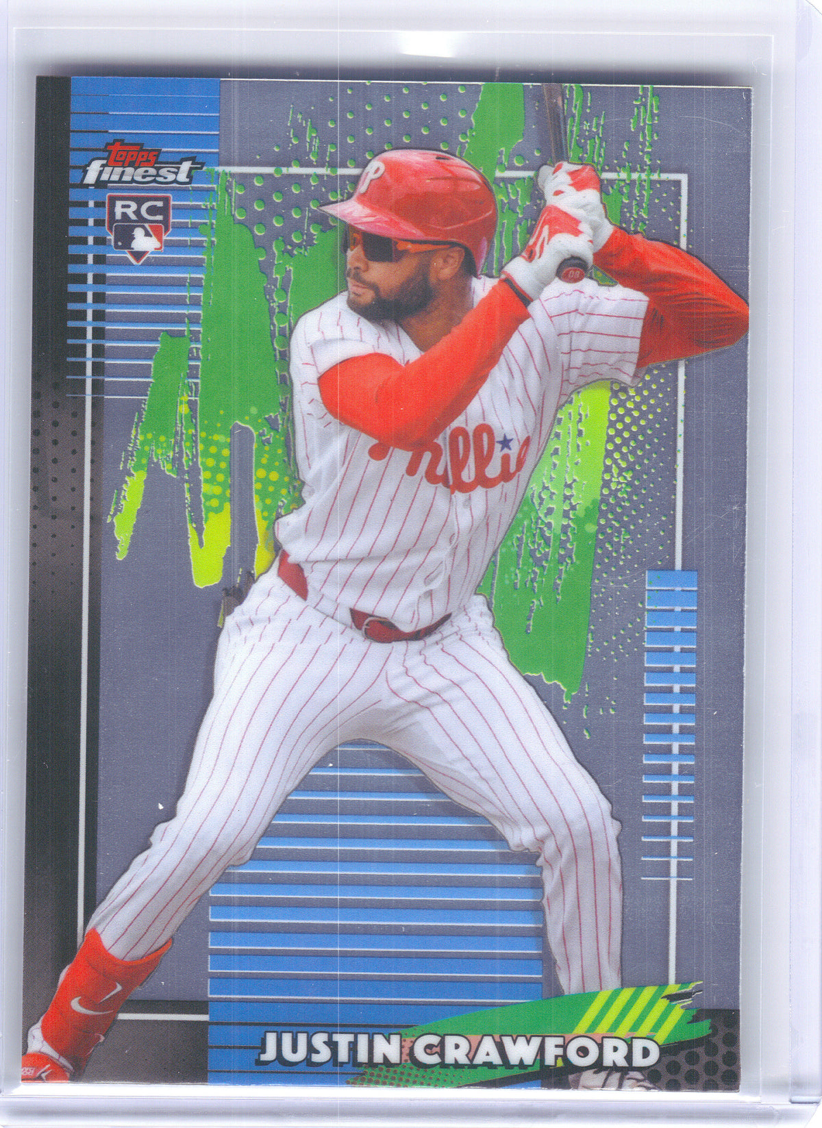 2026 Finest #9 Justin Crawford Philadelphia Phillies RC