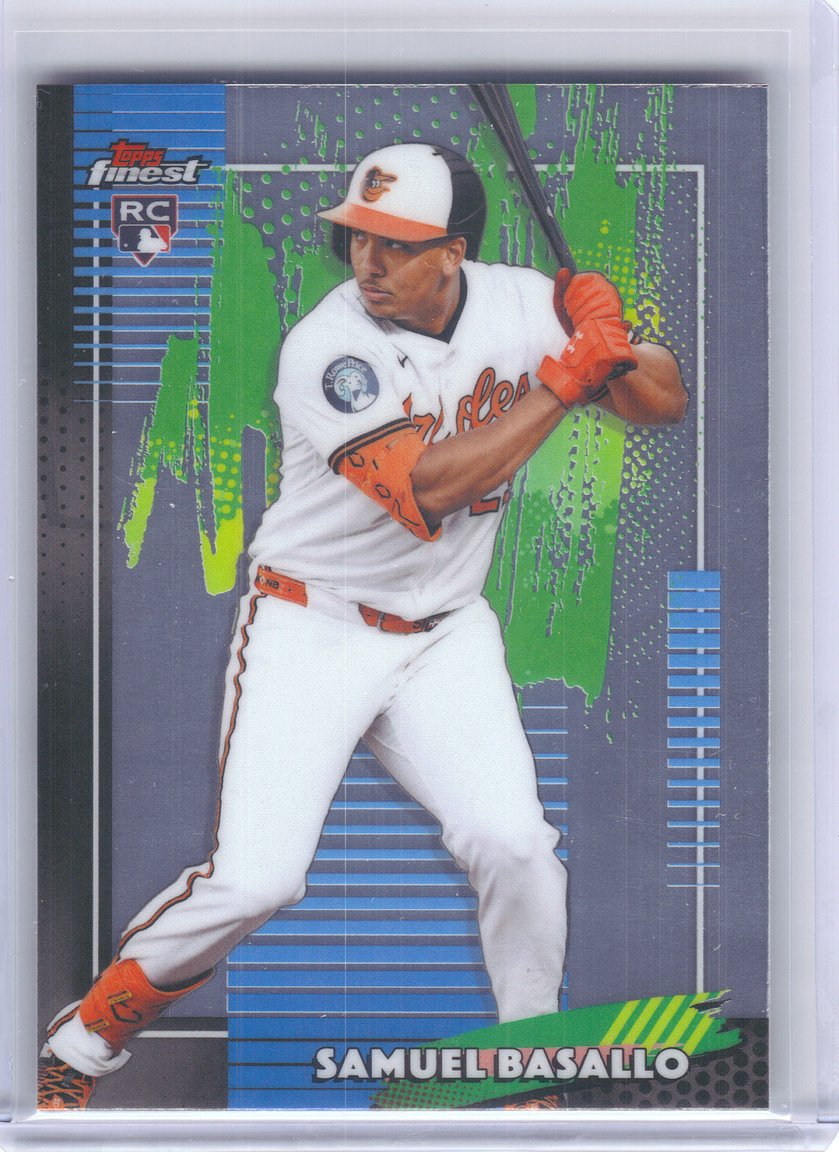 2026 Finest #16 Samuel Basallo Refractors Baltimore Orioles RC