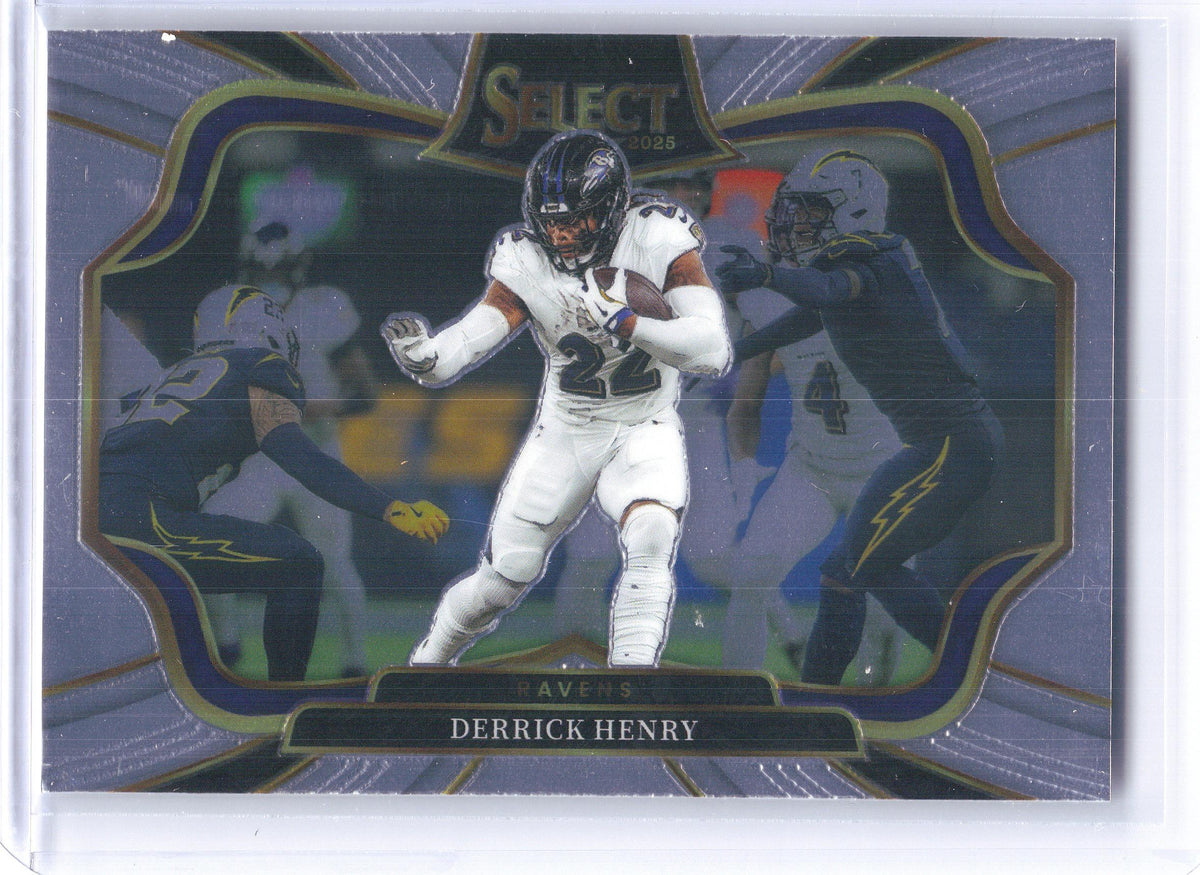 2025 Panini Select #460 Derrick Henry Baltimore Ravens