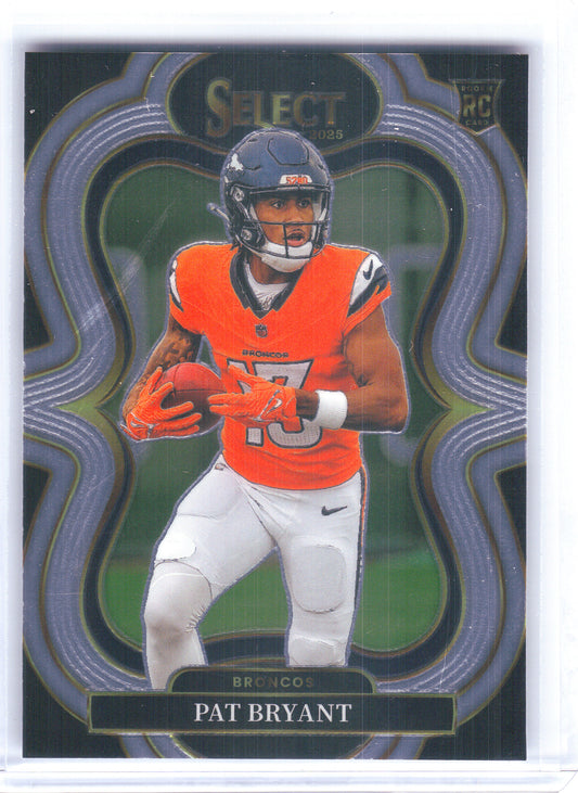 2025 Panini Select #310 Pat Bryant Denver Broncos