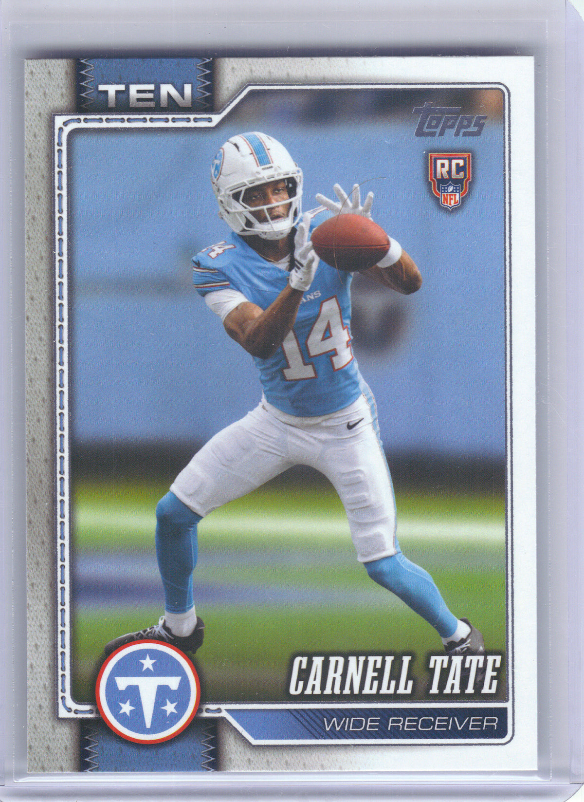 2026 Topps Flagship #318 Carnell Tate Tennessee Titans RC