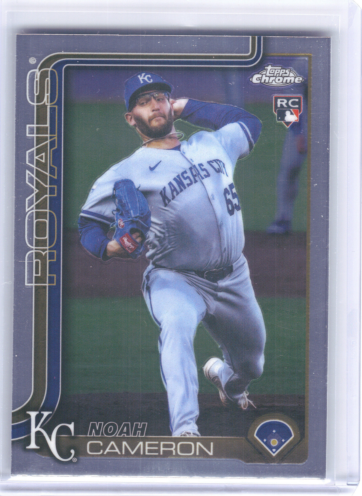 2025 Topps Chrome Update #USC69 Noah Cameron Kansas City Royals RC