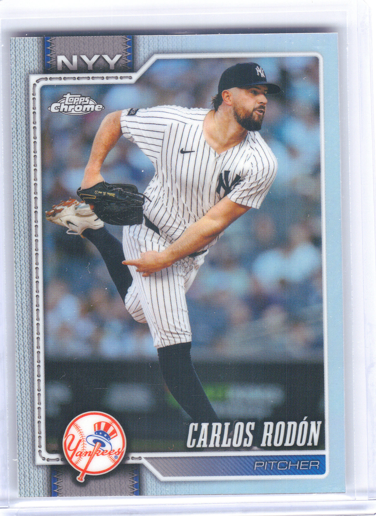 2026 Topps Chrome #43 Carlos Rodón Refractor New York Yankees