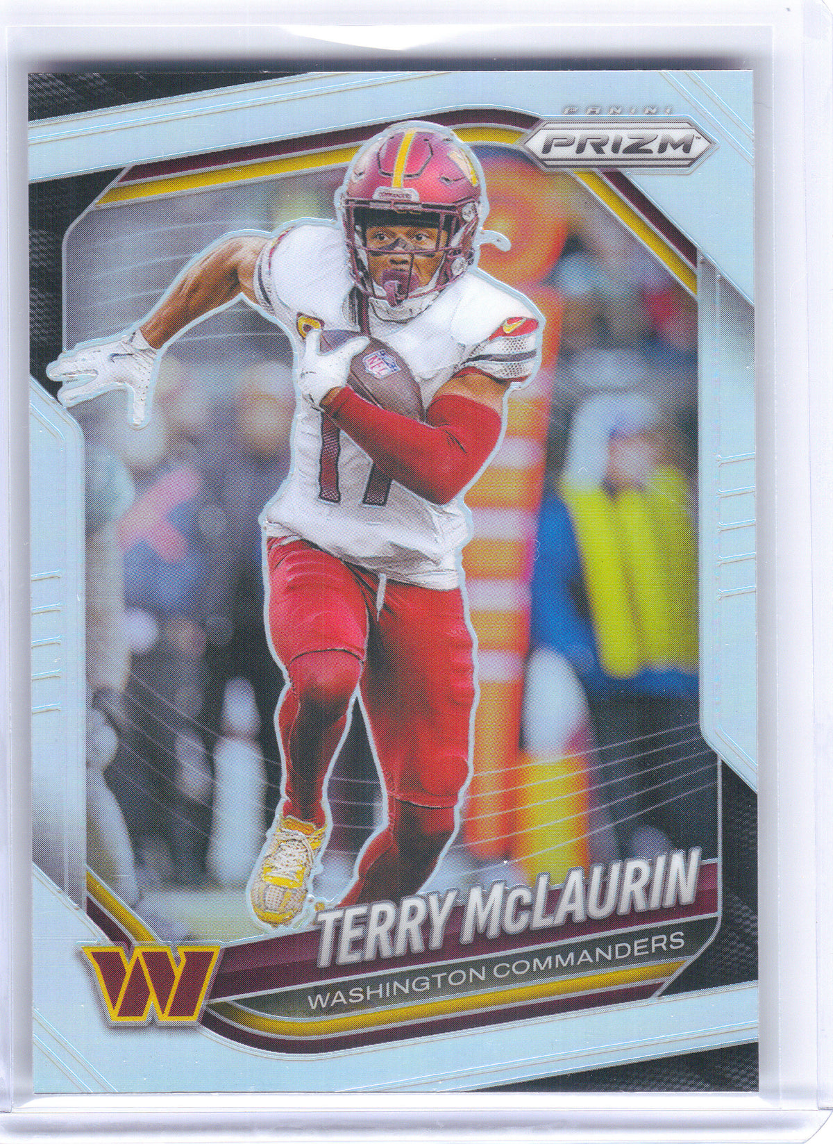 2025 Panini Prizm #223 Terry McLaurin Silver Washington Commanders