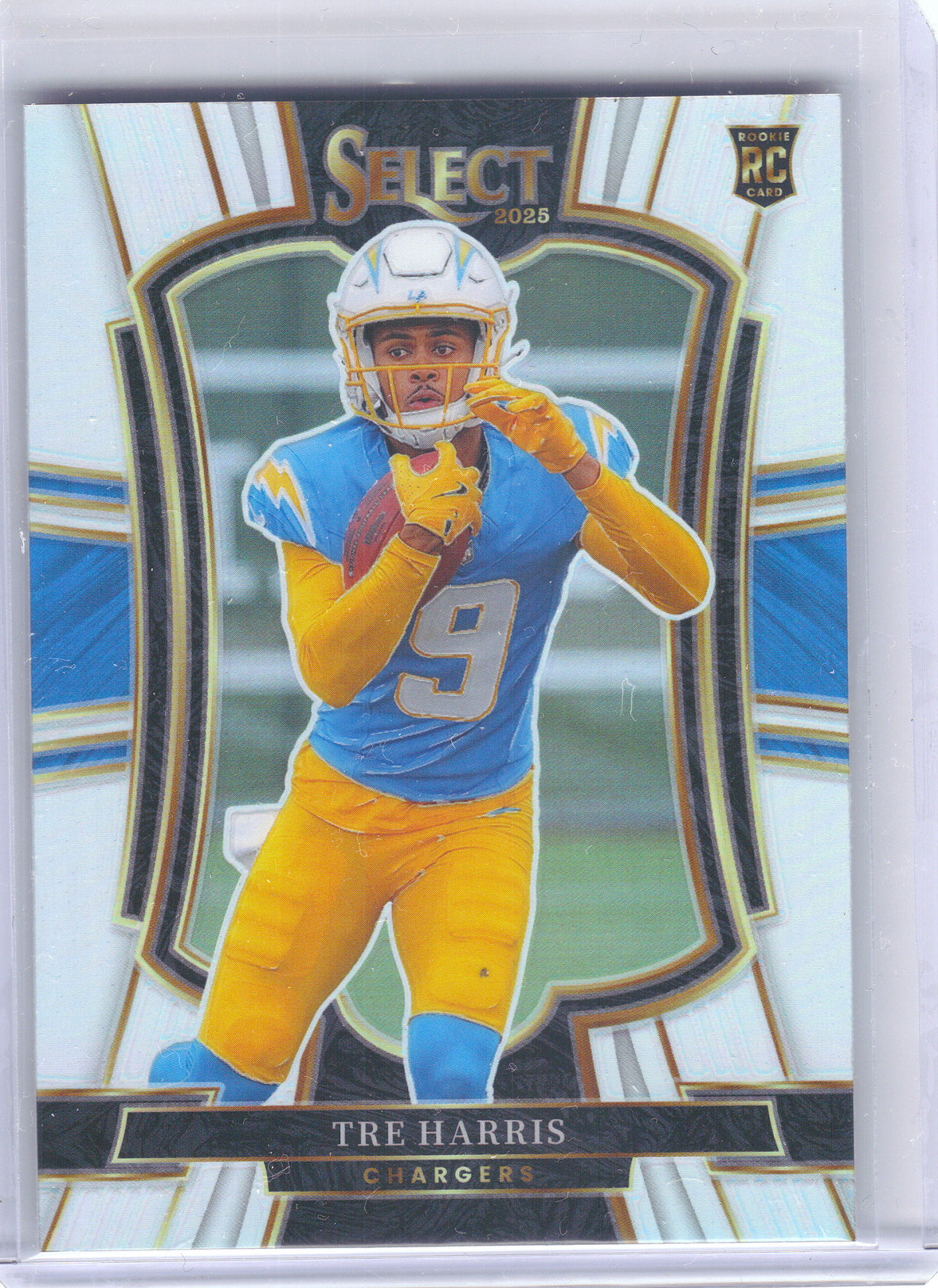 2025 Panini Select #101 Tre Harris Silver Prizm Los Angeles Chargers RC