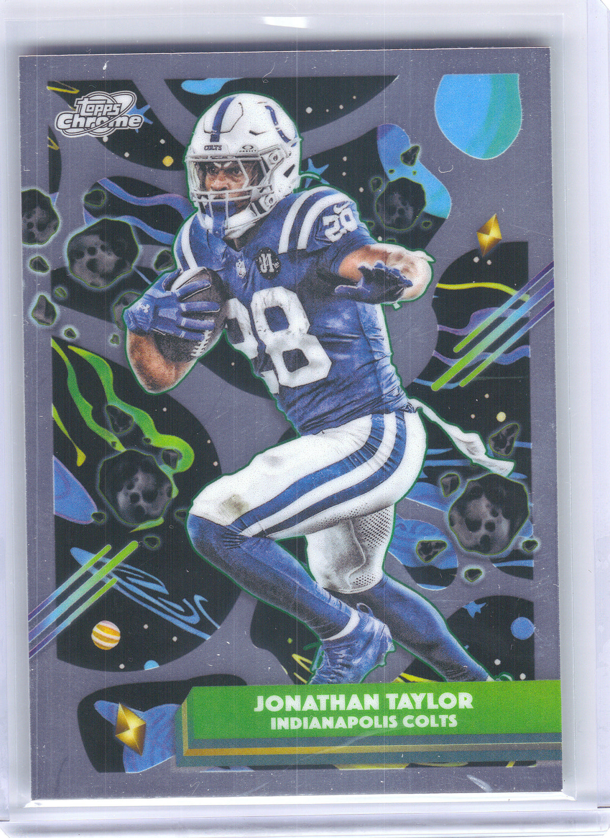 2025 Topps Chrome Cosmic #42 Jonathan Taylor Indianapolis Colts