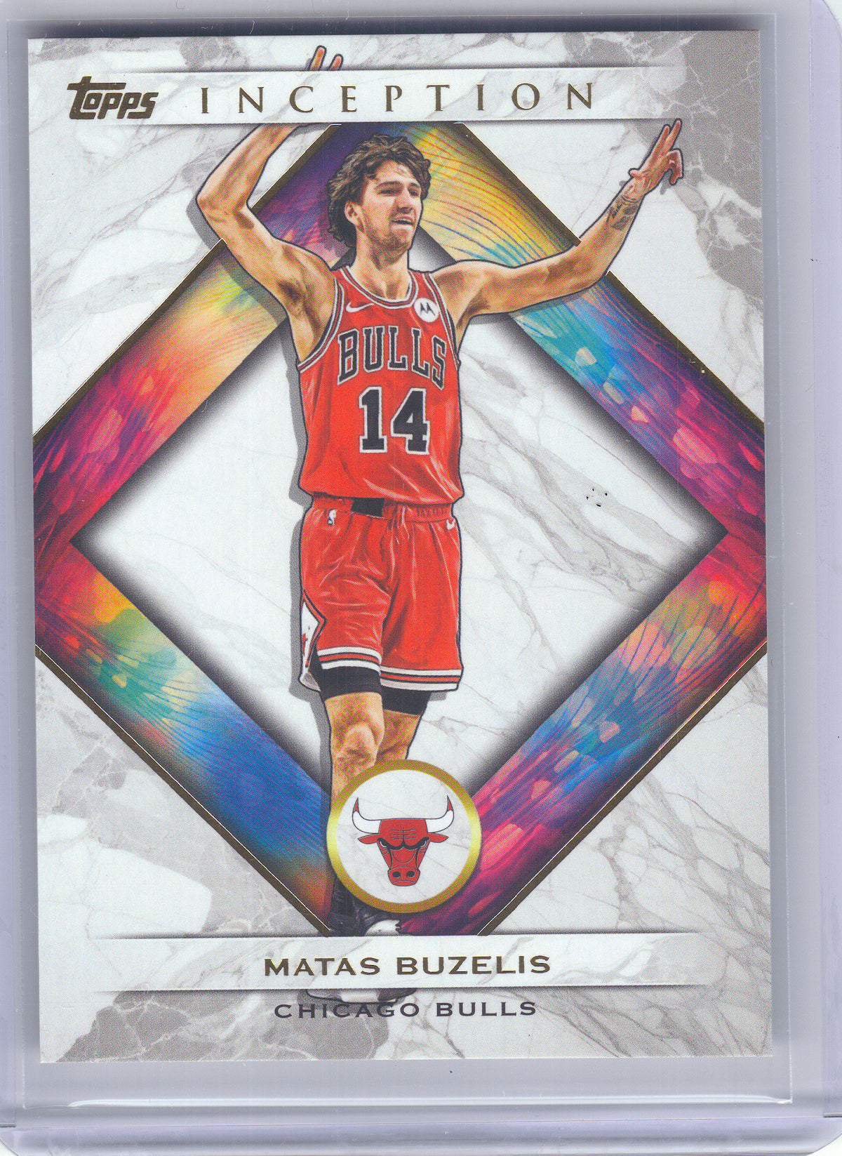 2025-26 Topps Inception #75 Matas Buzelis Chicago Bulls
